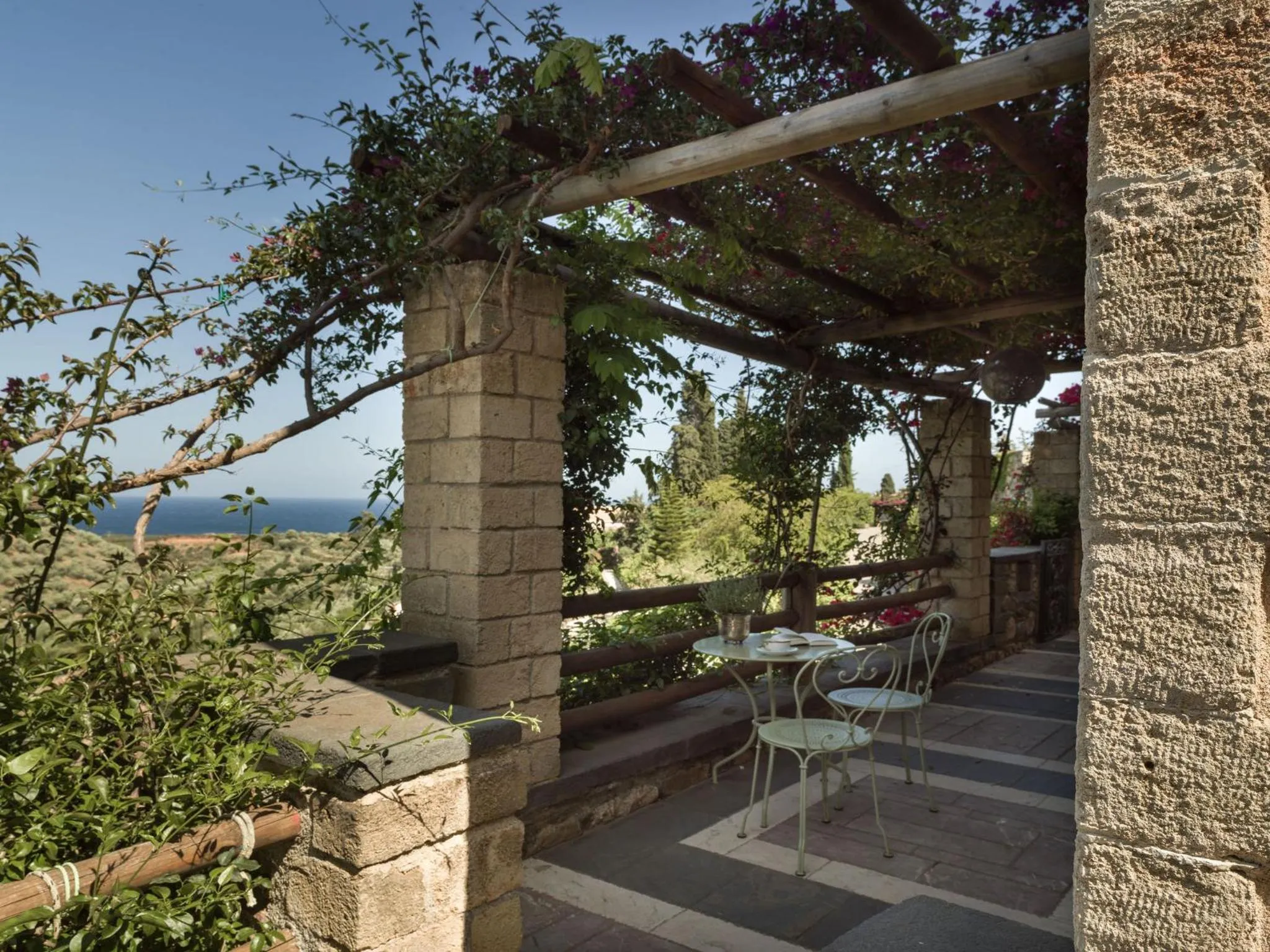 Balcony/Terrace in Kinsterna Hotel