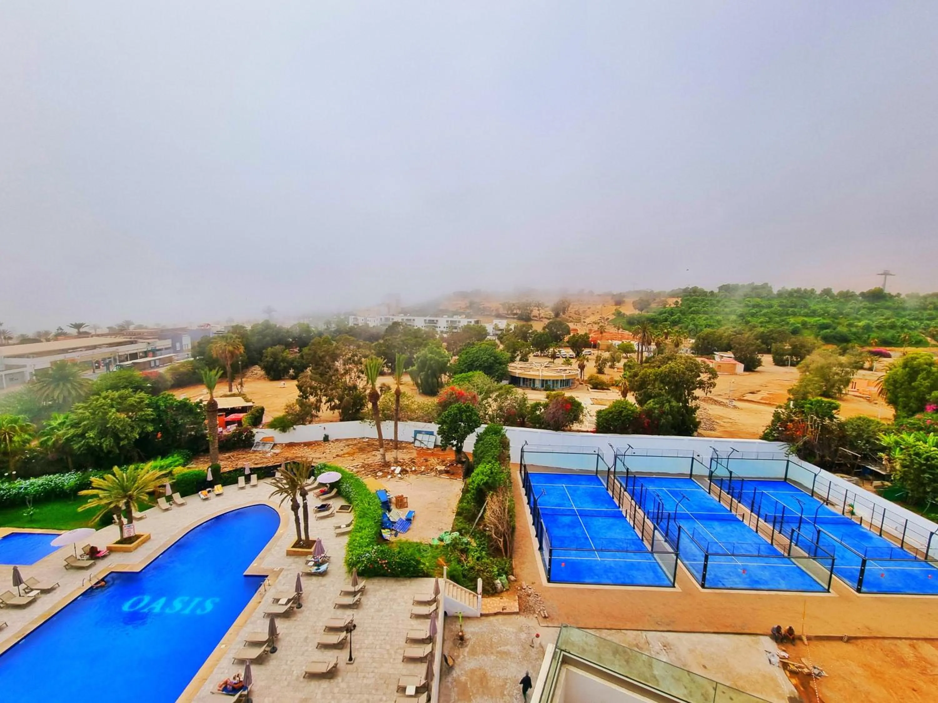 Bird's eye view in Oasis Hotel & Spa