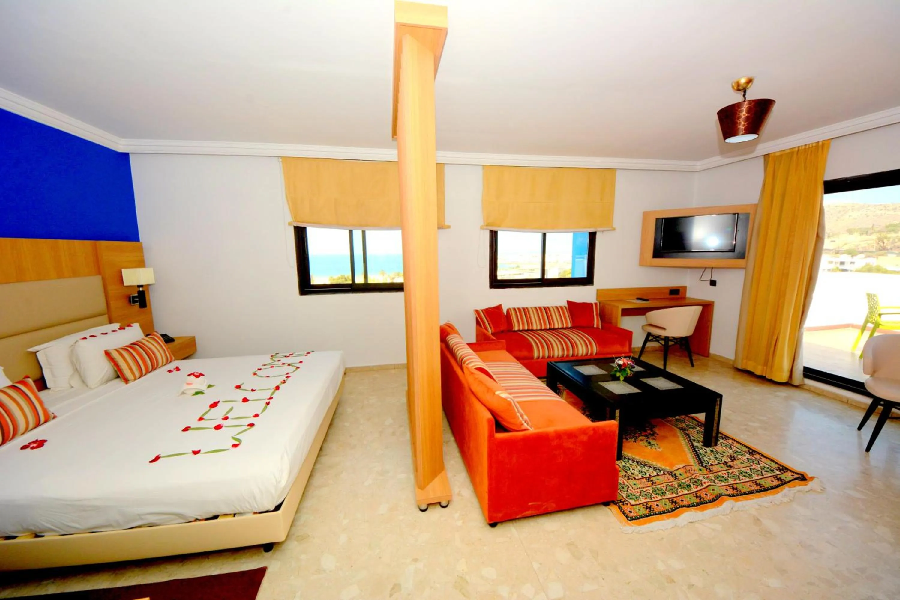 Bed in Oasis Hotel & Spa