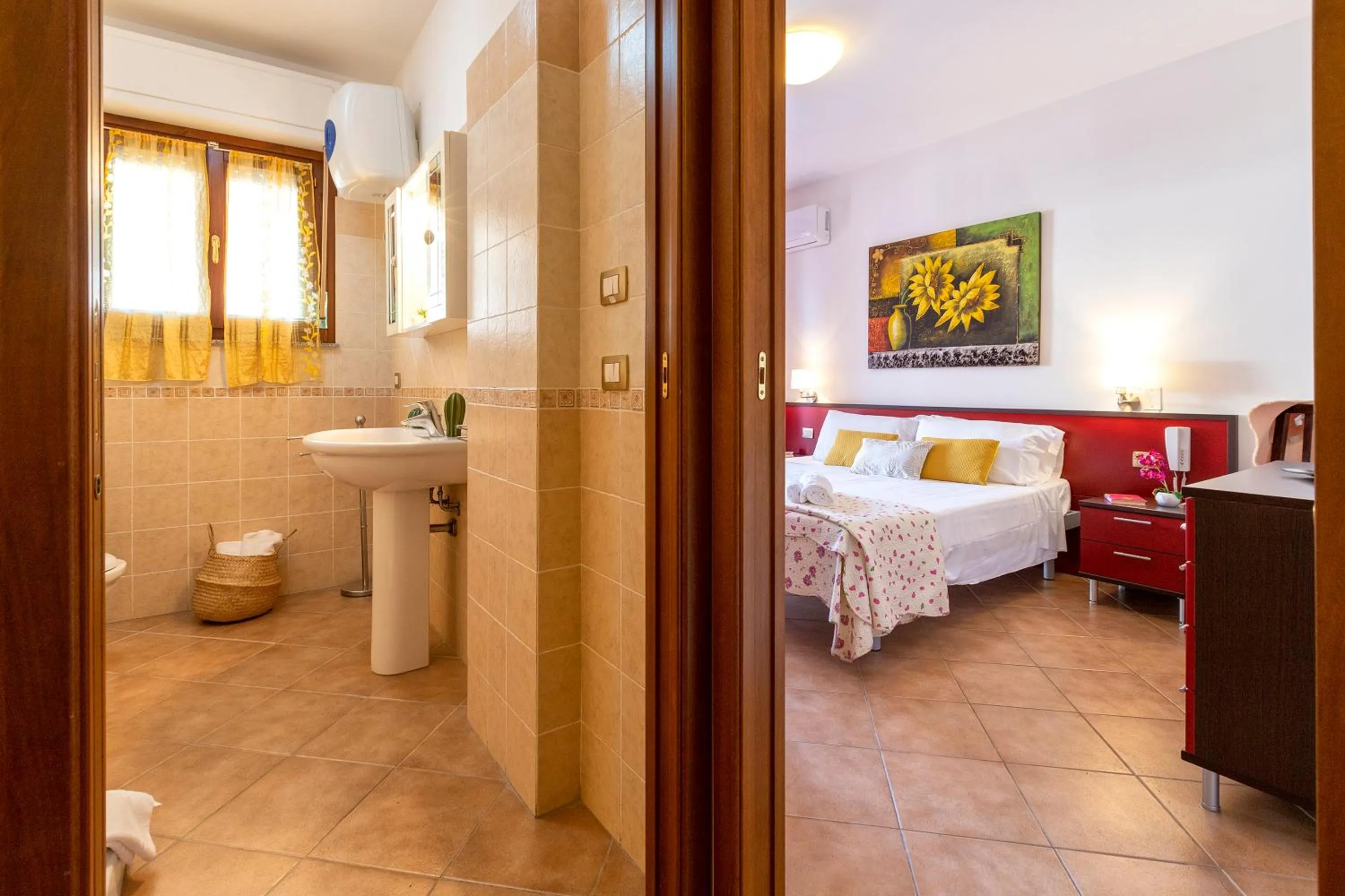 Toilet, Bed in KaRol Casa Vacanze