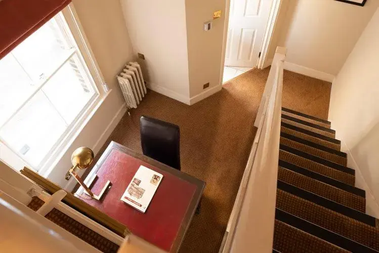 Communal lounge/ TV room in Fielding Hotel Communal lounge/ TV room in Fielding Hotel