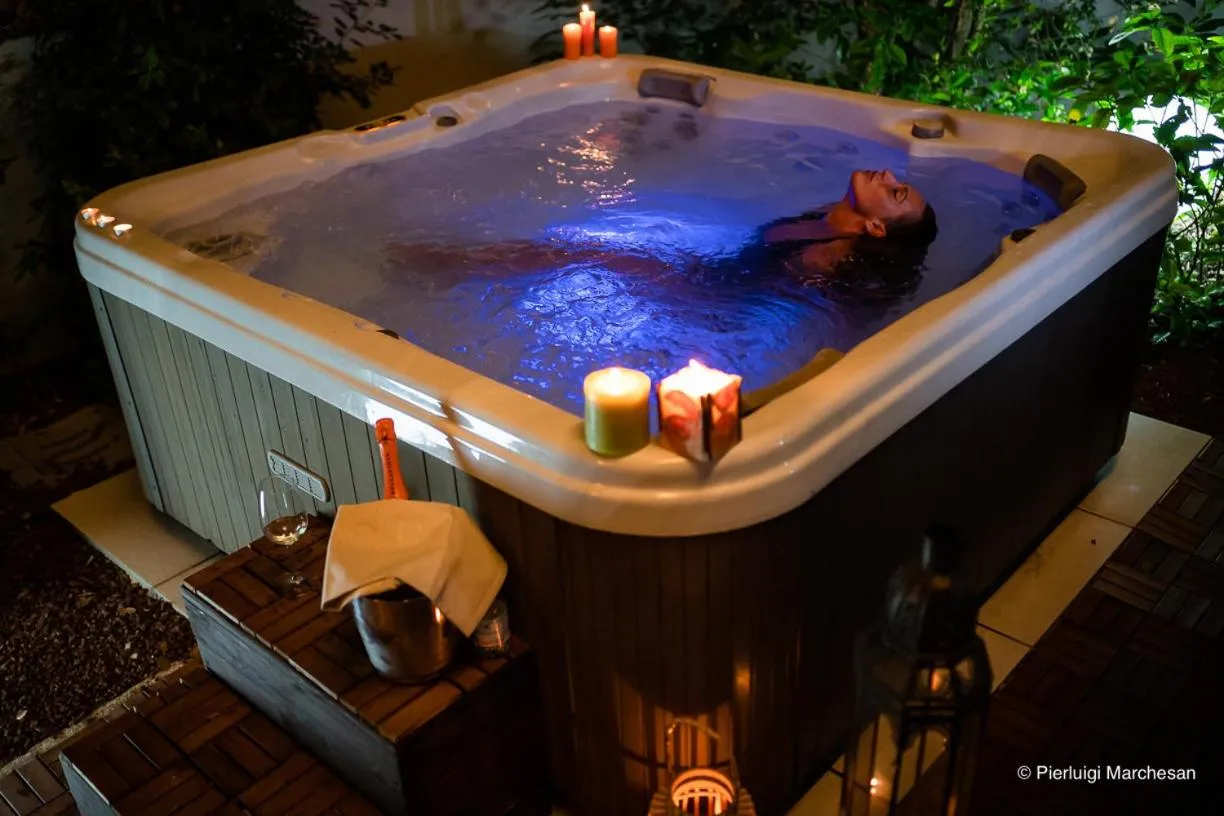 Garden in Ninfea Wellness & Spa Residence