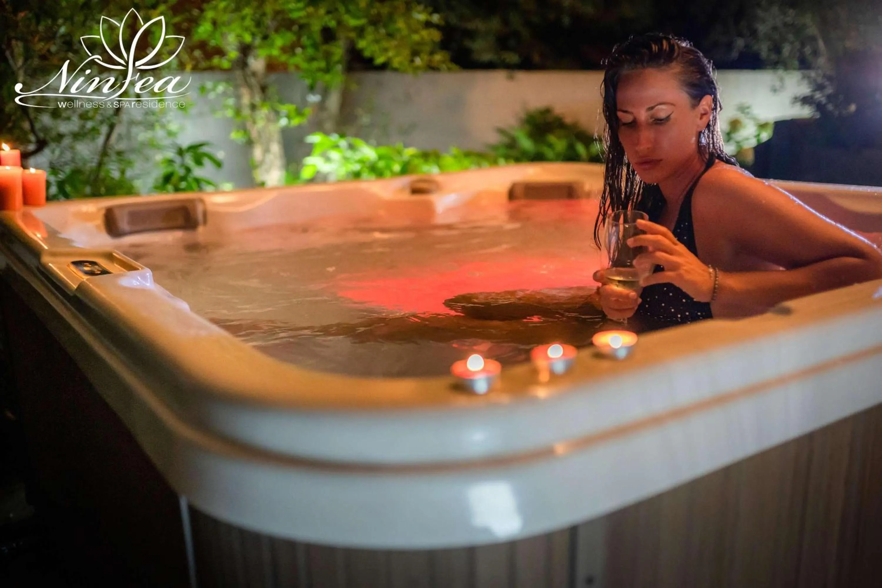 Night in Ninfea Wellness & Spa Residence