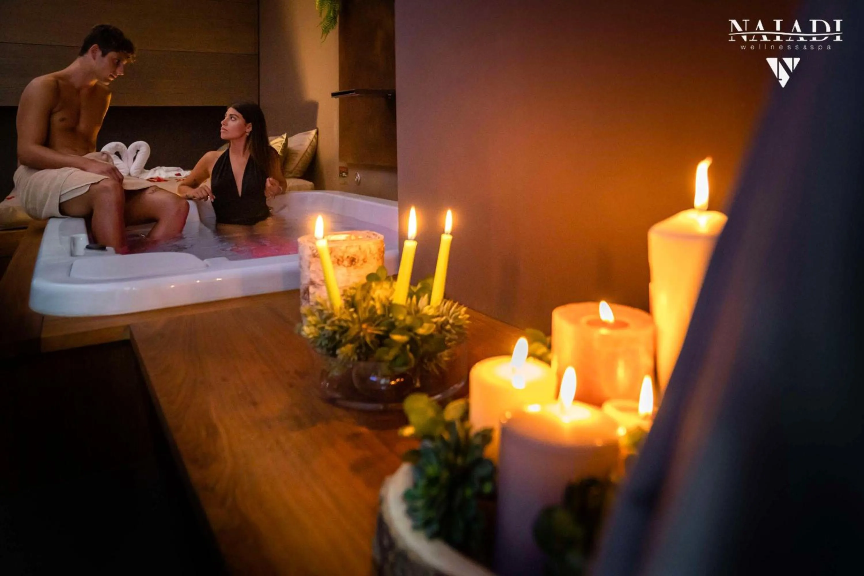 Hot Tub in Ninfea Wellness & Spa Residence