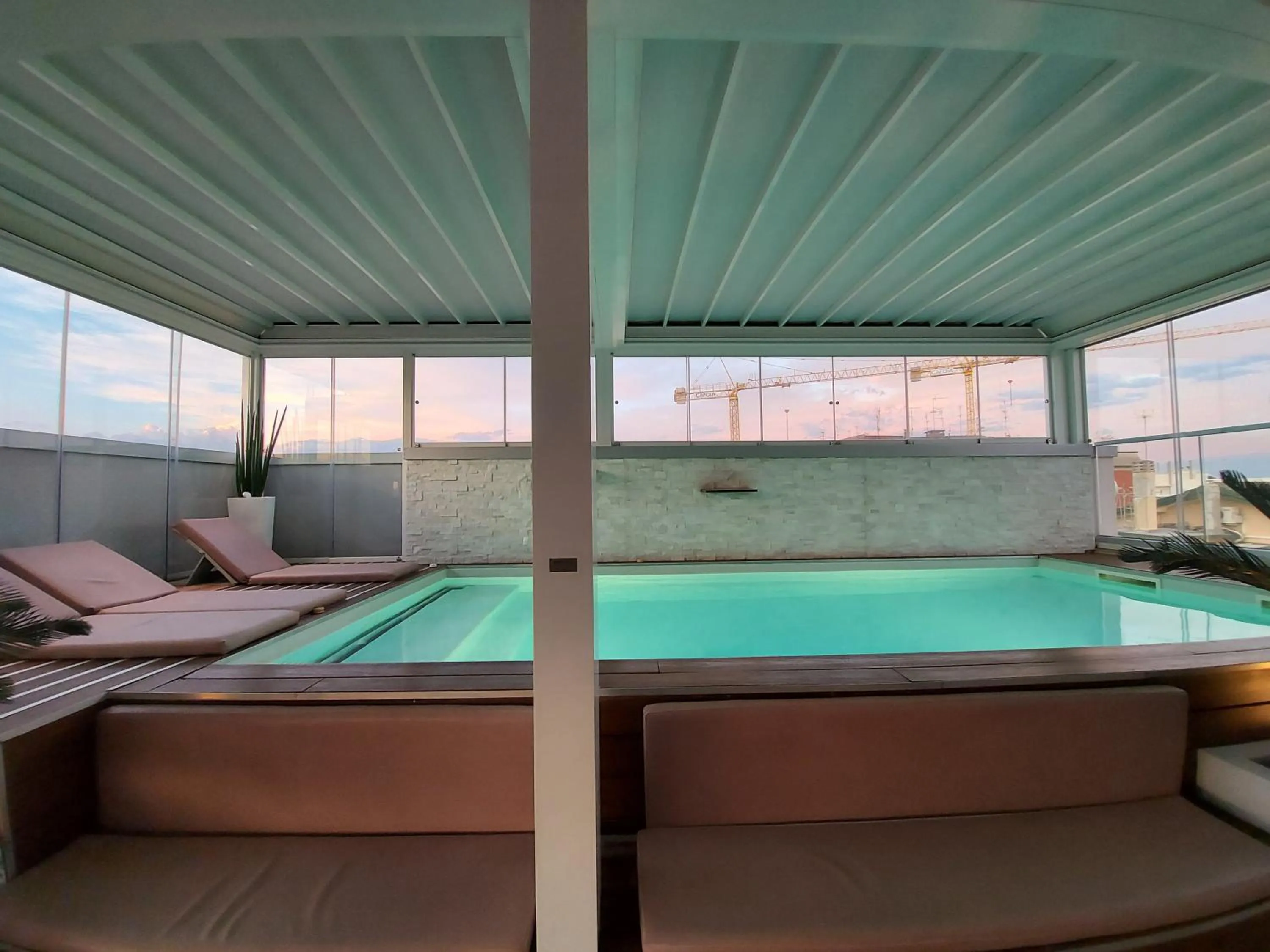 Pool view in Ninfea Wellness & Spa Residence