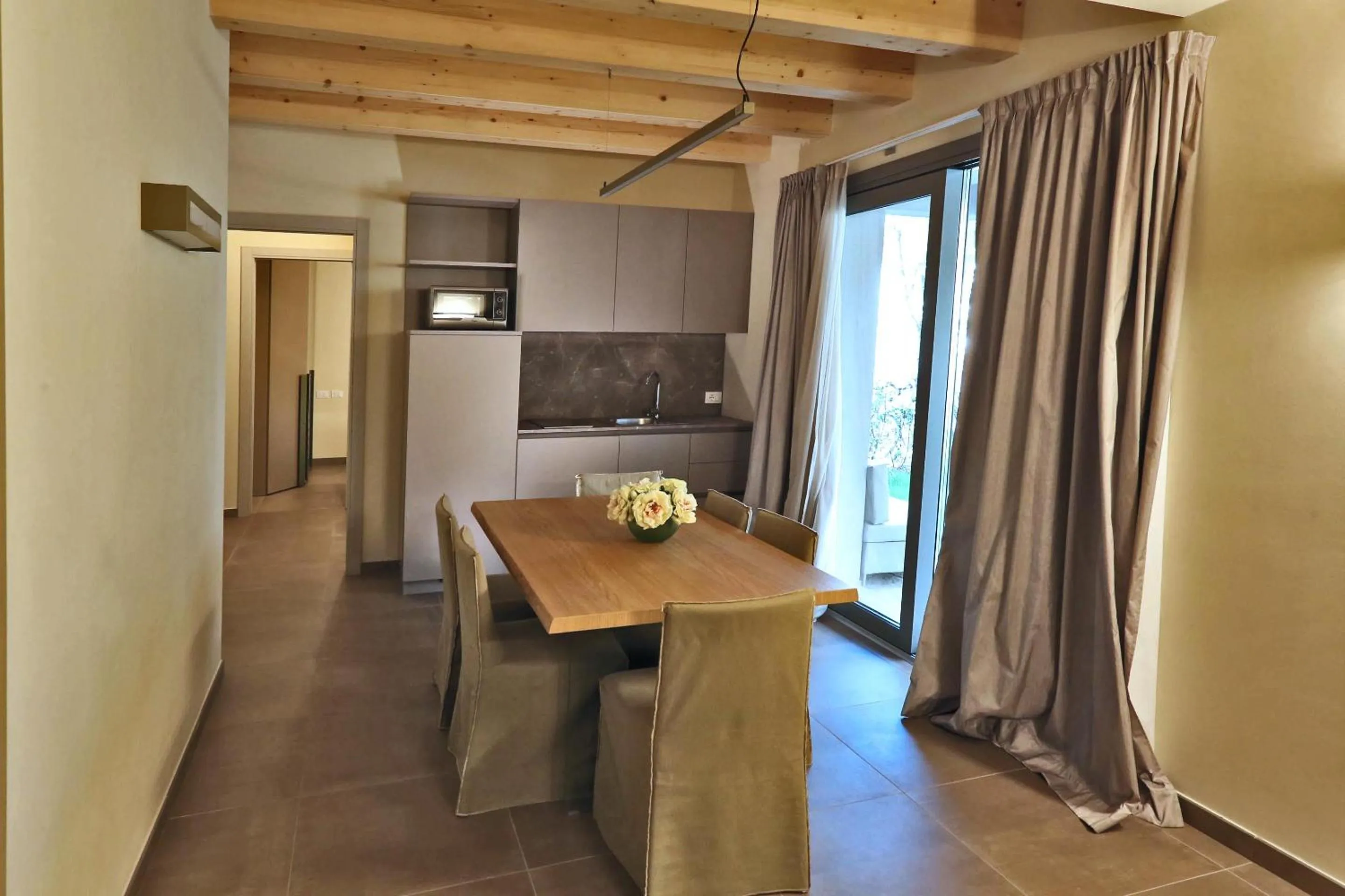 Kitchen or kitchenette in Ninfea Wellness & Spa Residence