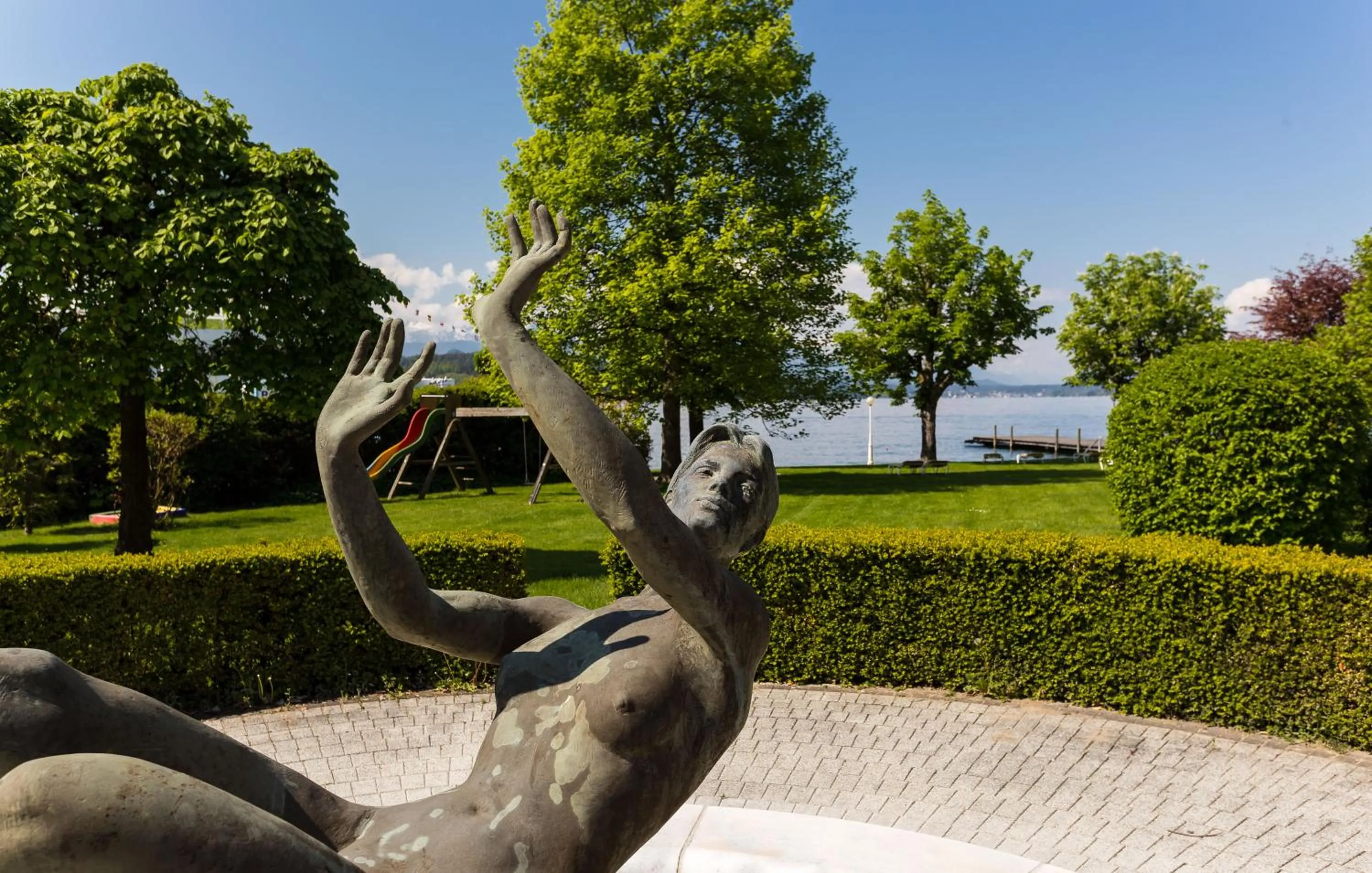 Decorative detail in Werzer Strandcasino Hotel