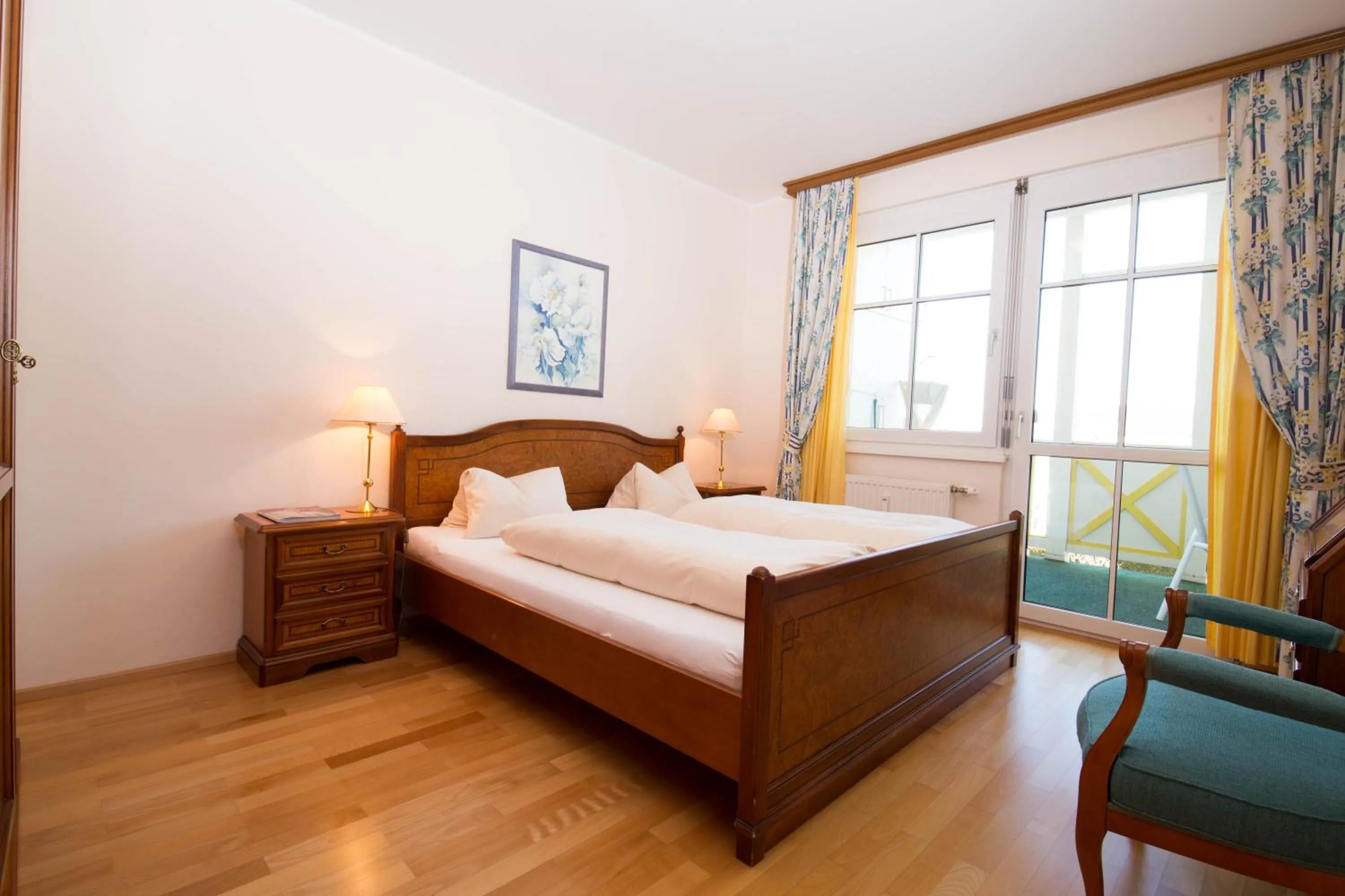 Bed in Werzer Strandcasino Hotel