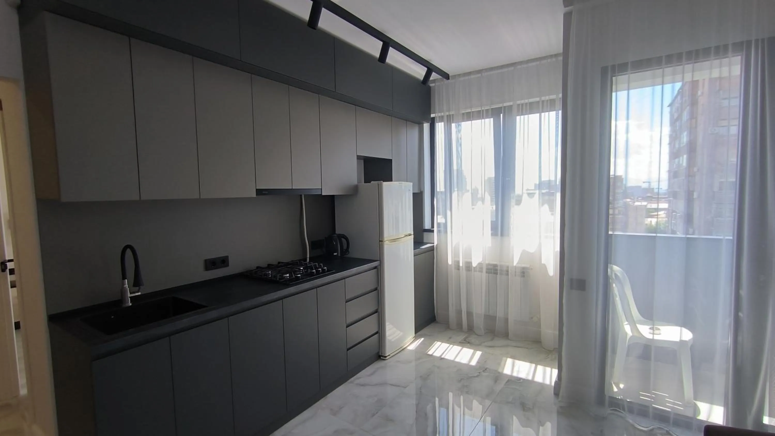 Kitchen or kitchenette in Apartment on Sayat Nova 33