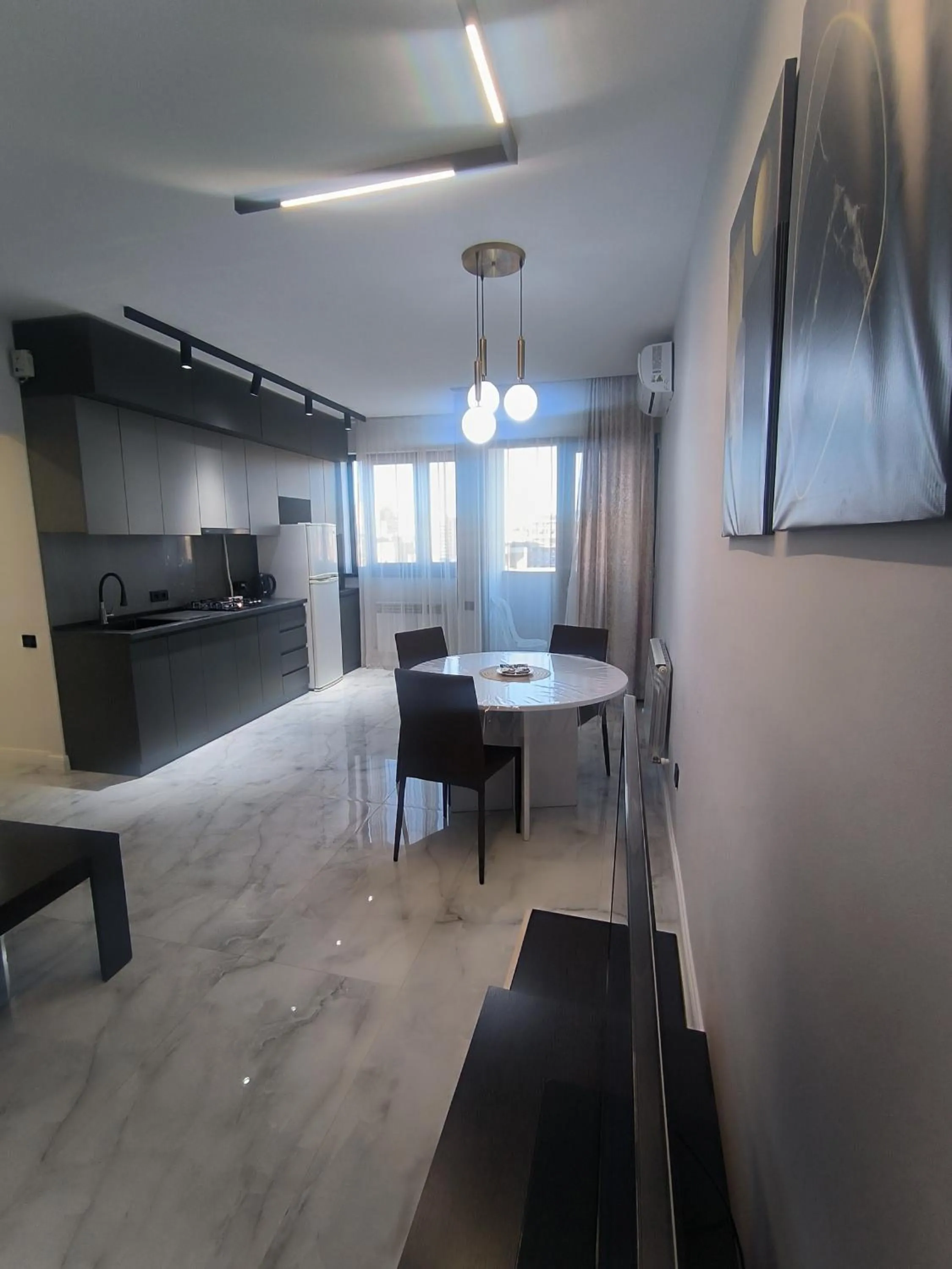 Kitchen or kitchenette in Apartment on Sayat Nova 33