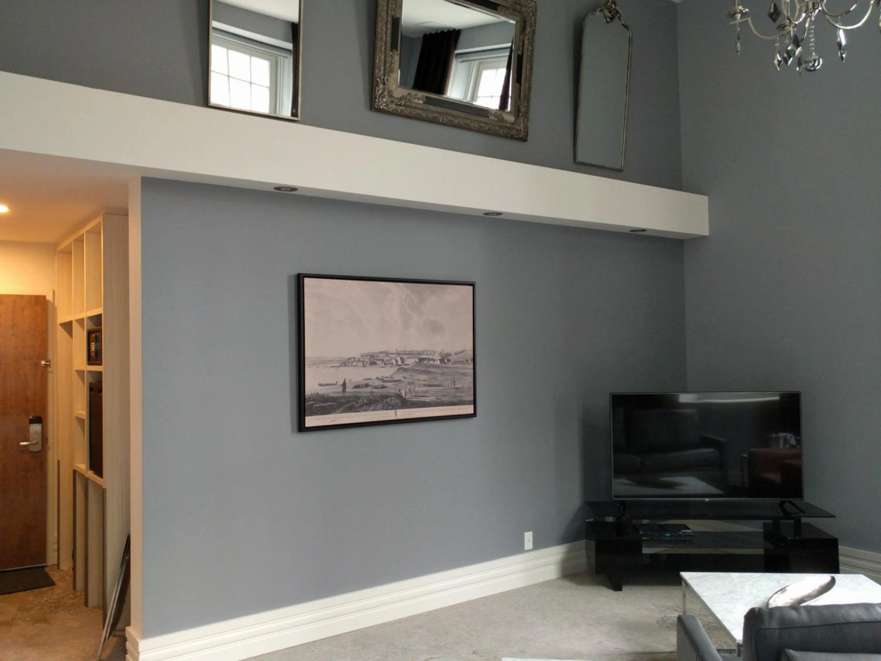 Decorative detail in Hotel Manoir Morgan