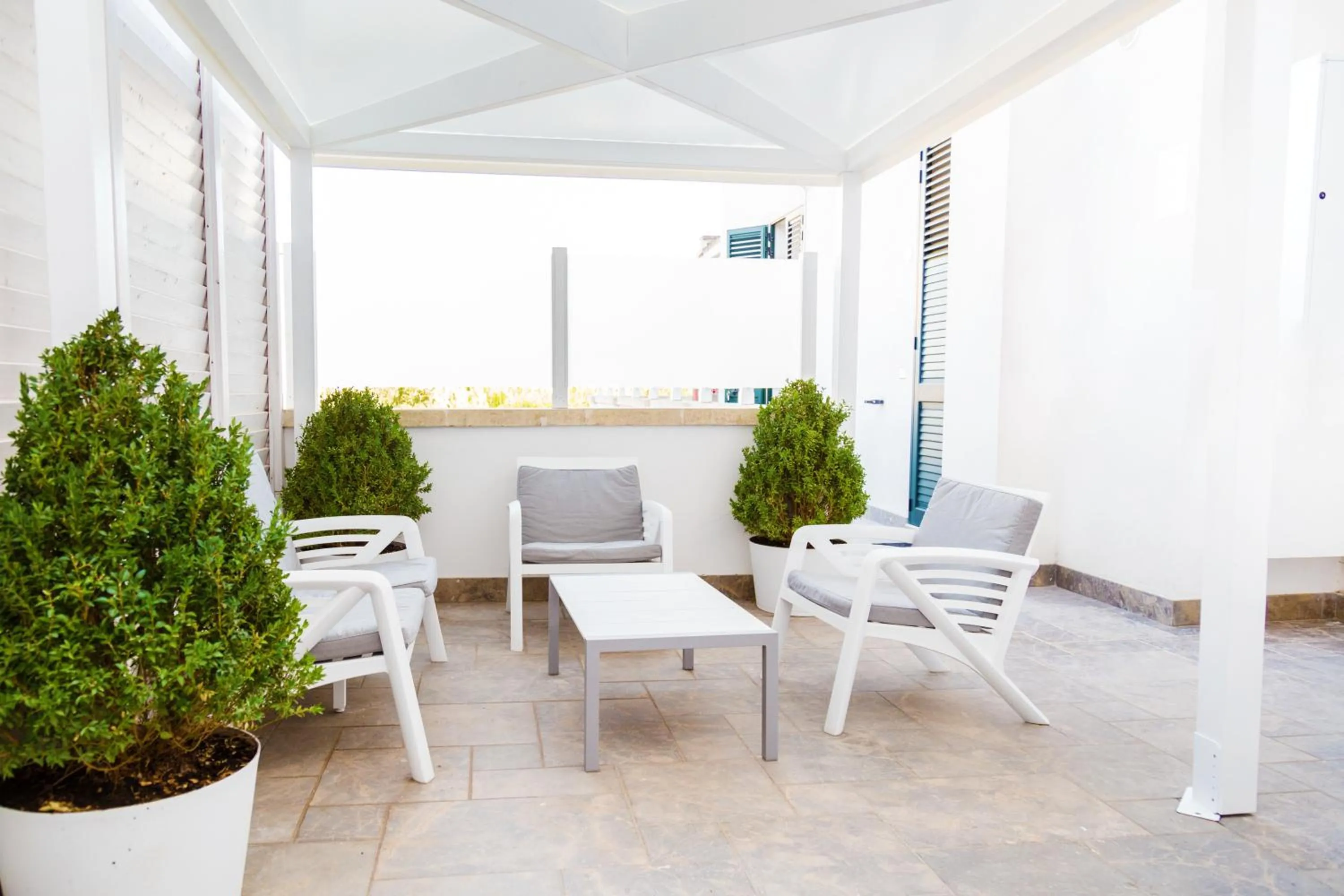 Balcony/Terrace in Palazzo Massari
