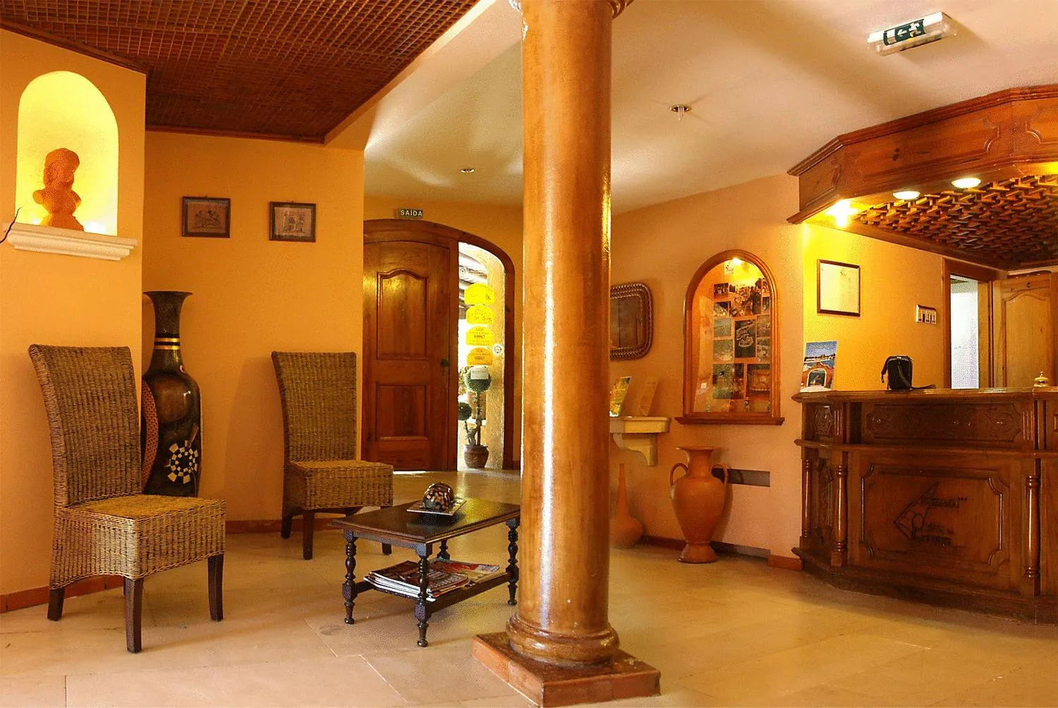 Lobby or reception in Hotel Quinta Da Lagoa