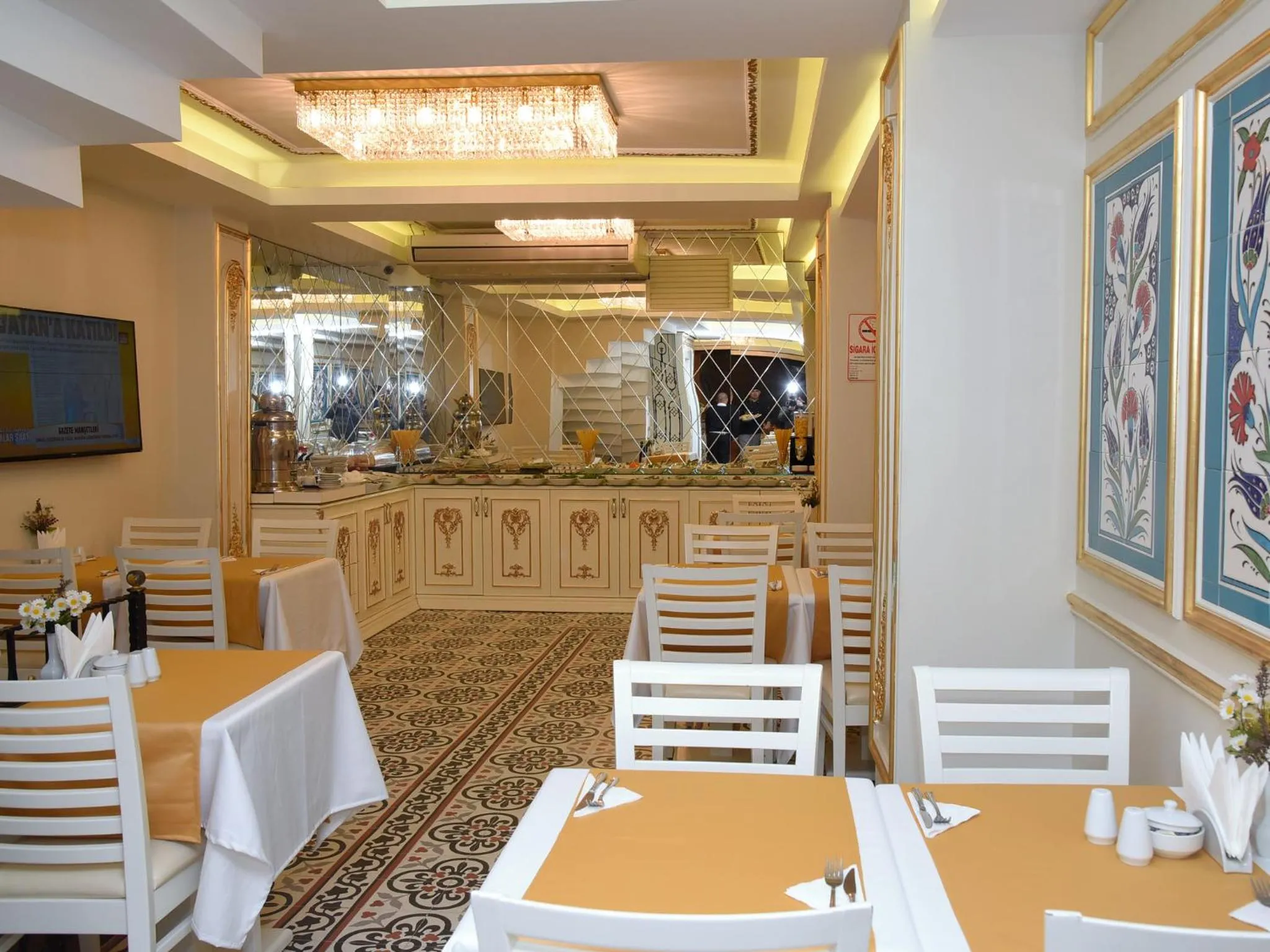 Buffet breakfast in Best Town Hotel