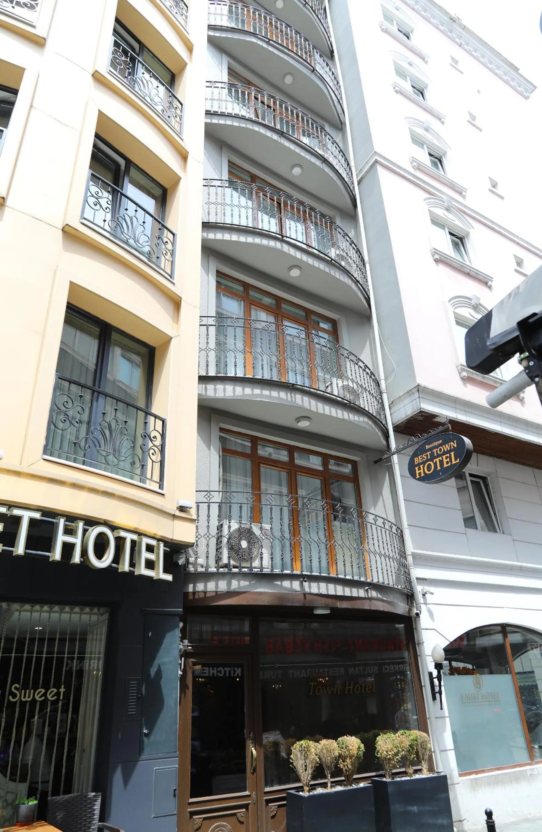 Property building in Best Town Hotel