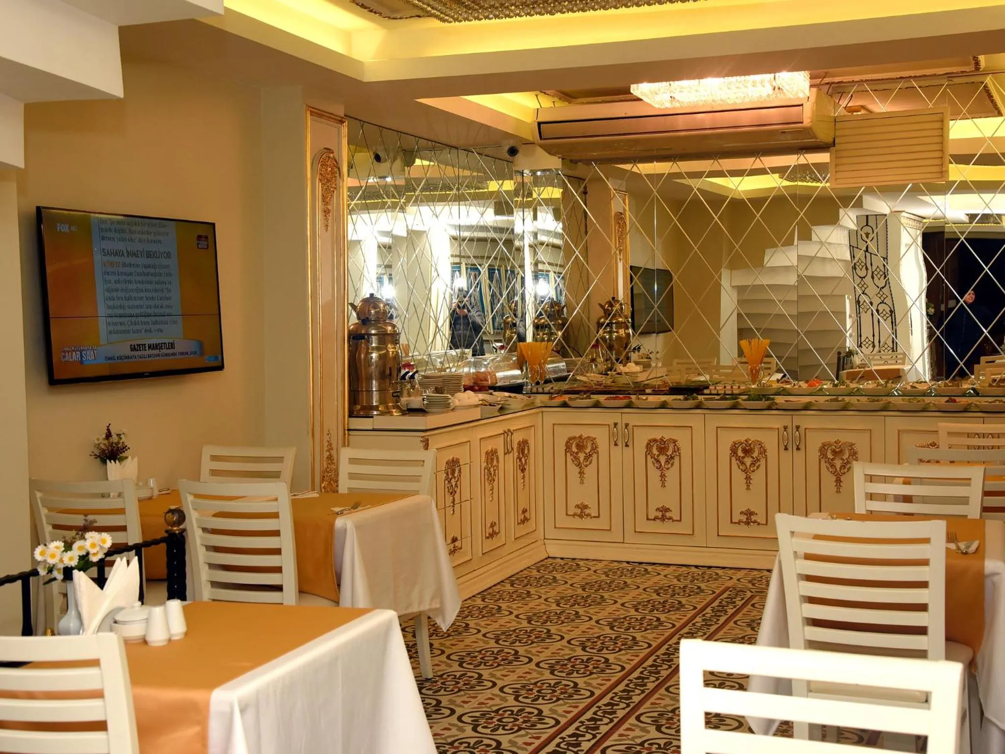 Buffet breakfast in Best Town Hotel