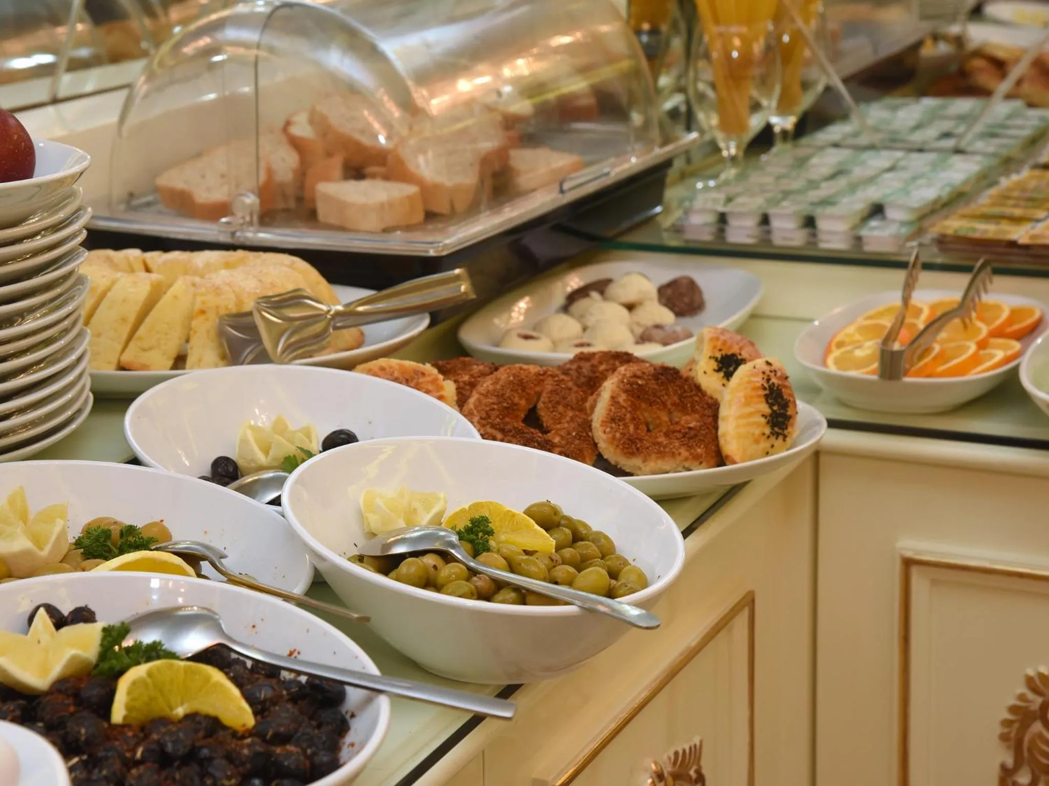 Buffet breakfast in Best Town Hotel