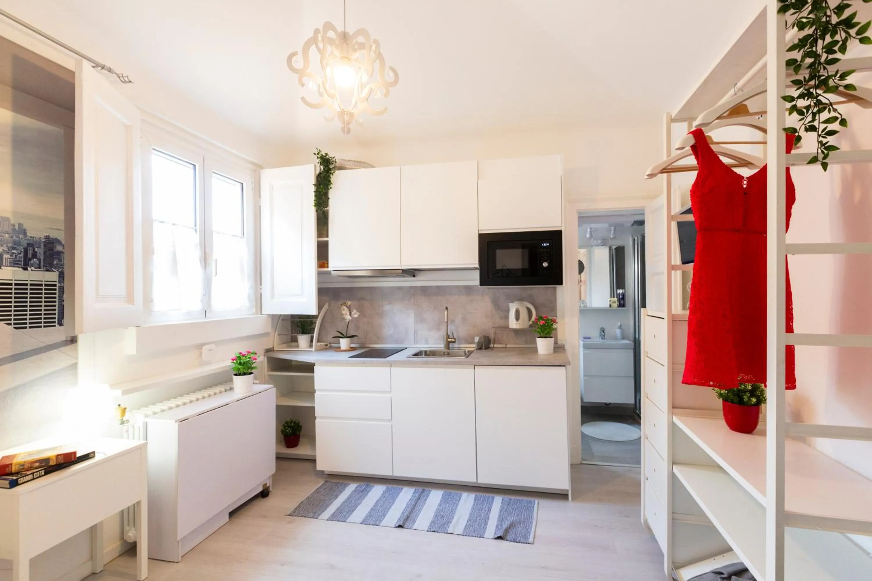 Kitchen or kitchenette in Commenda White Studio