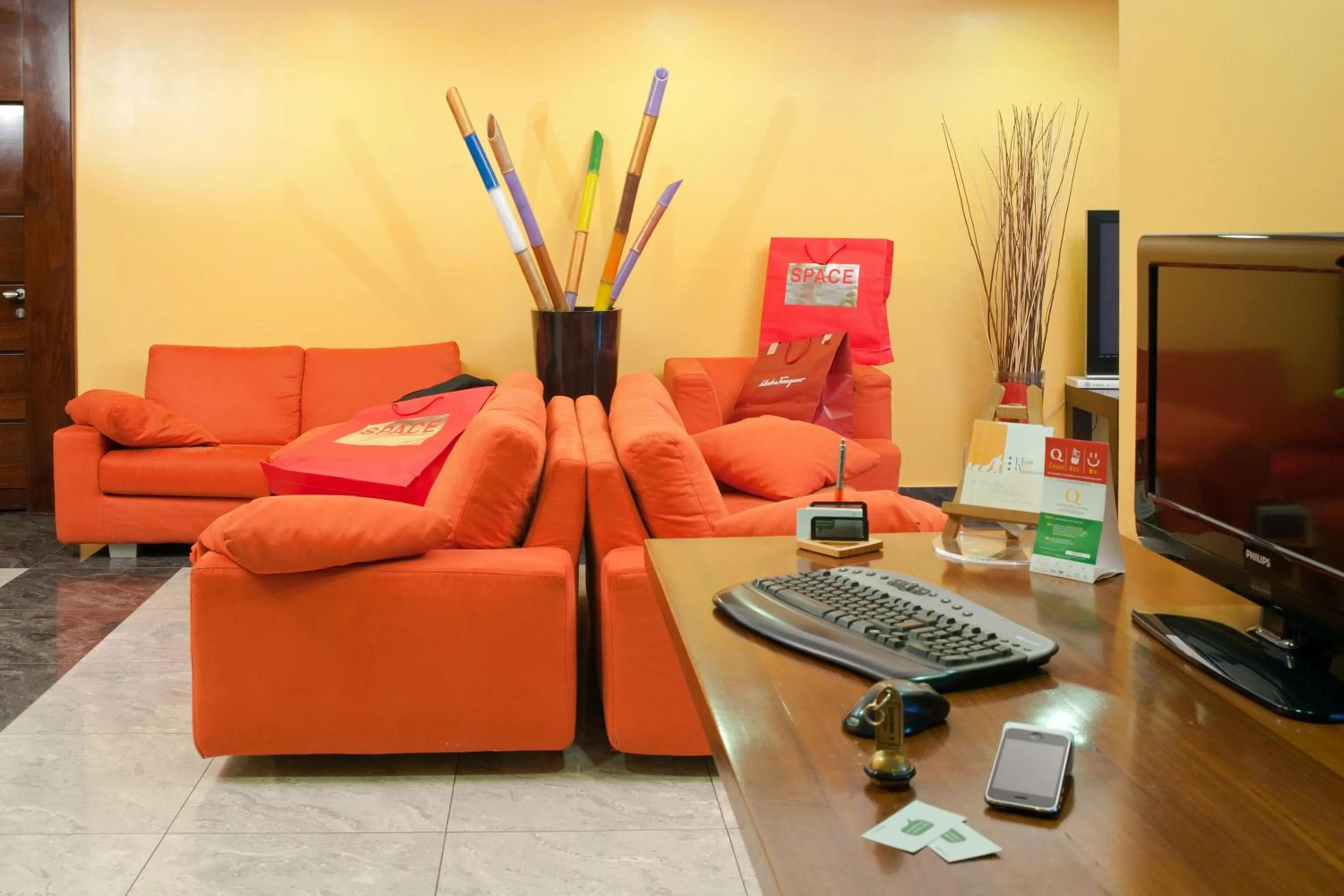 Lounge or bar in Hotel Il Viandante