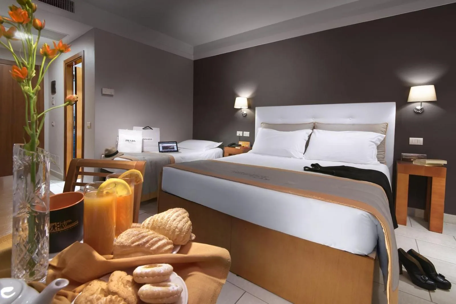 Photo of the whole room, Bed in Hotel Il Viandante