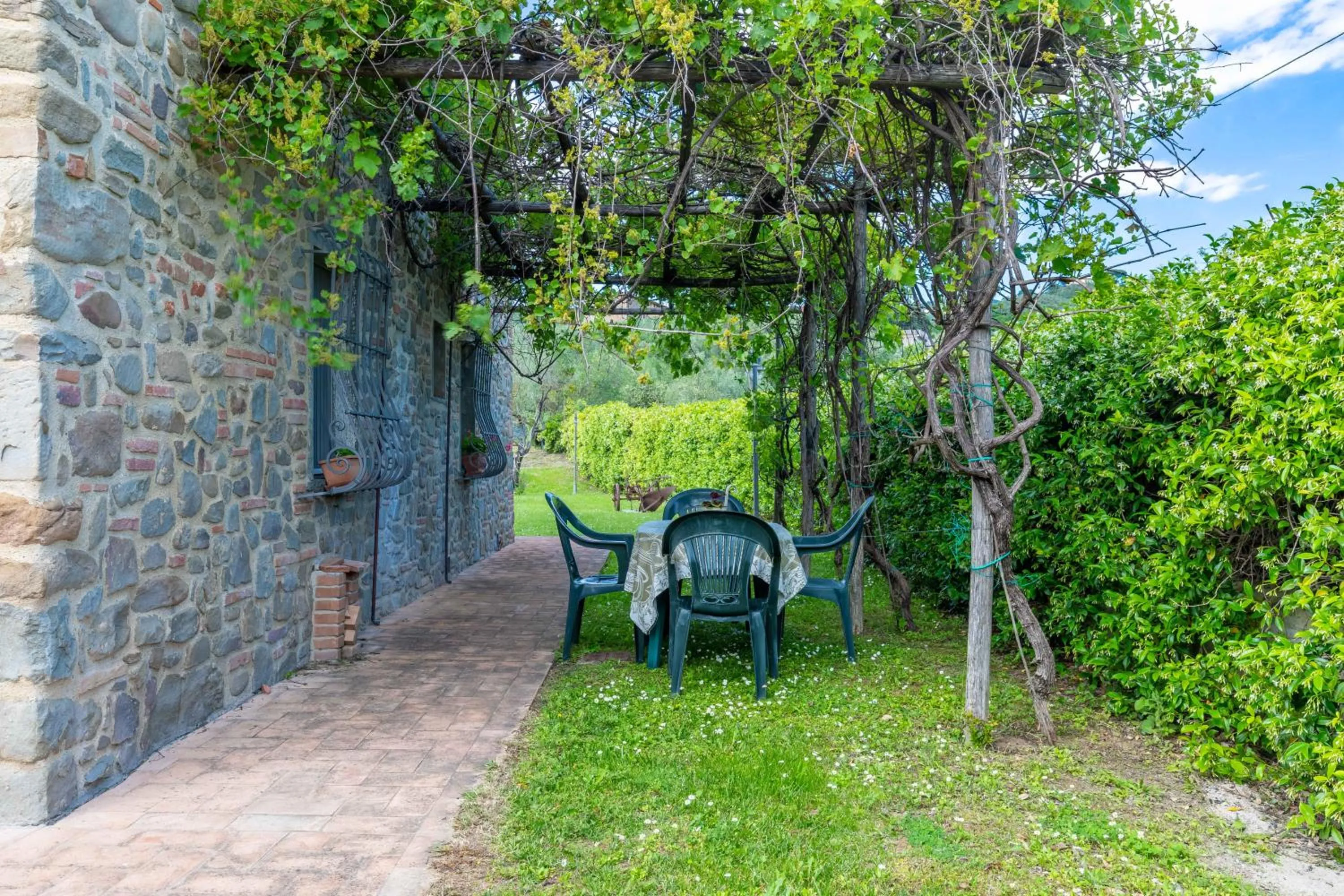 Garden in La Casa Medioevale