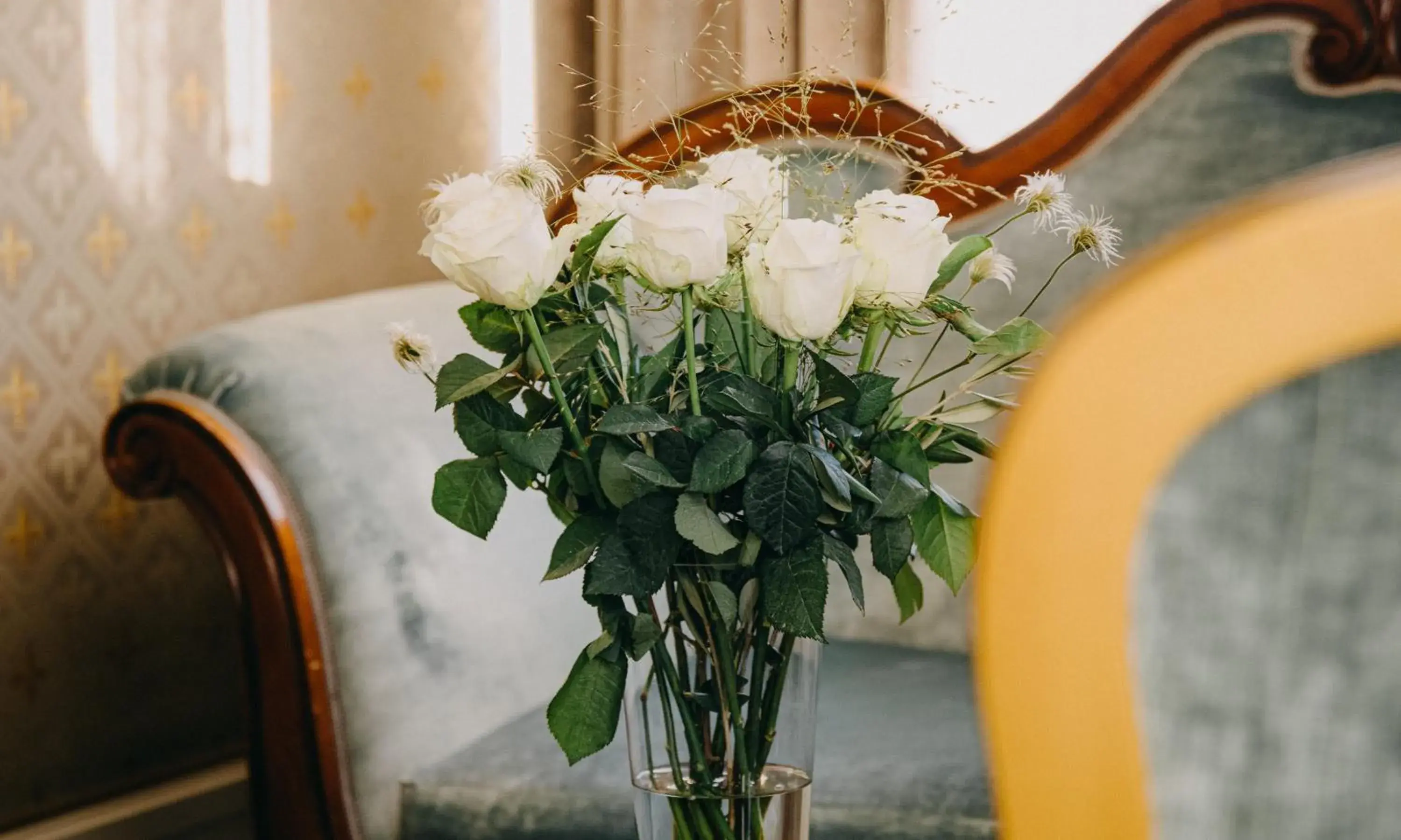 Decorative detail, Bed in Hotel Bristol Decorative detail, Bed in Hotel Bristol