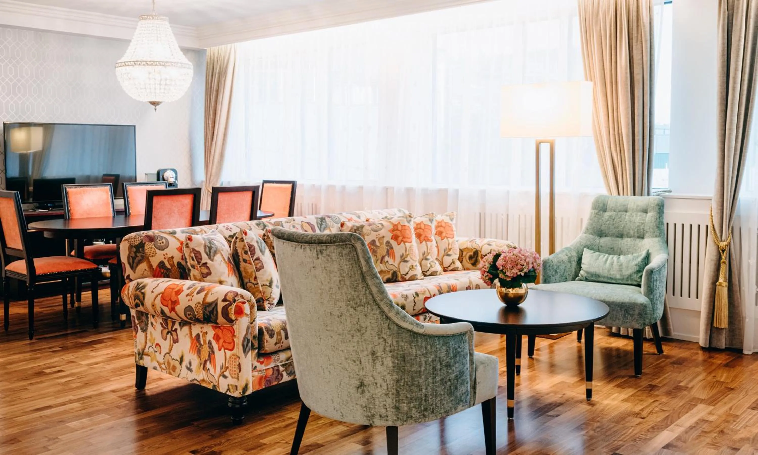 Living room in Hotel Bristol