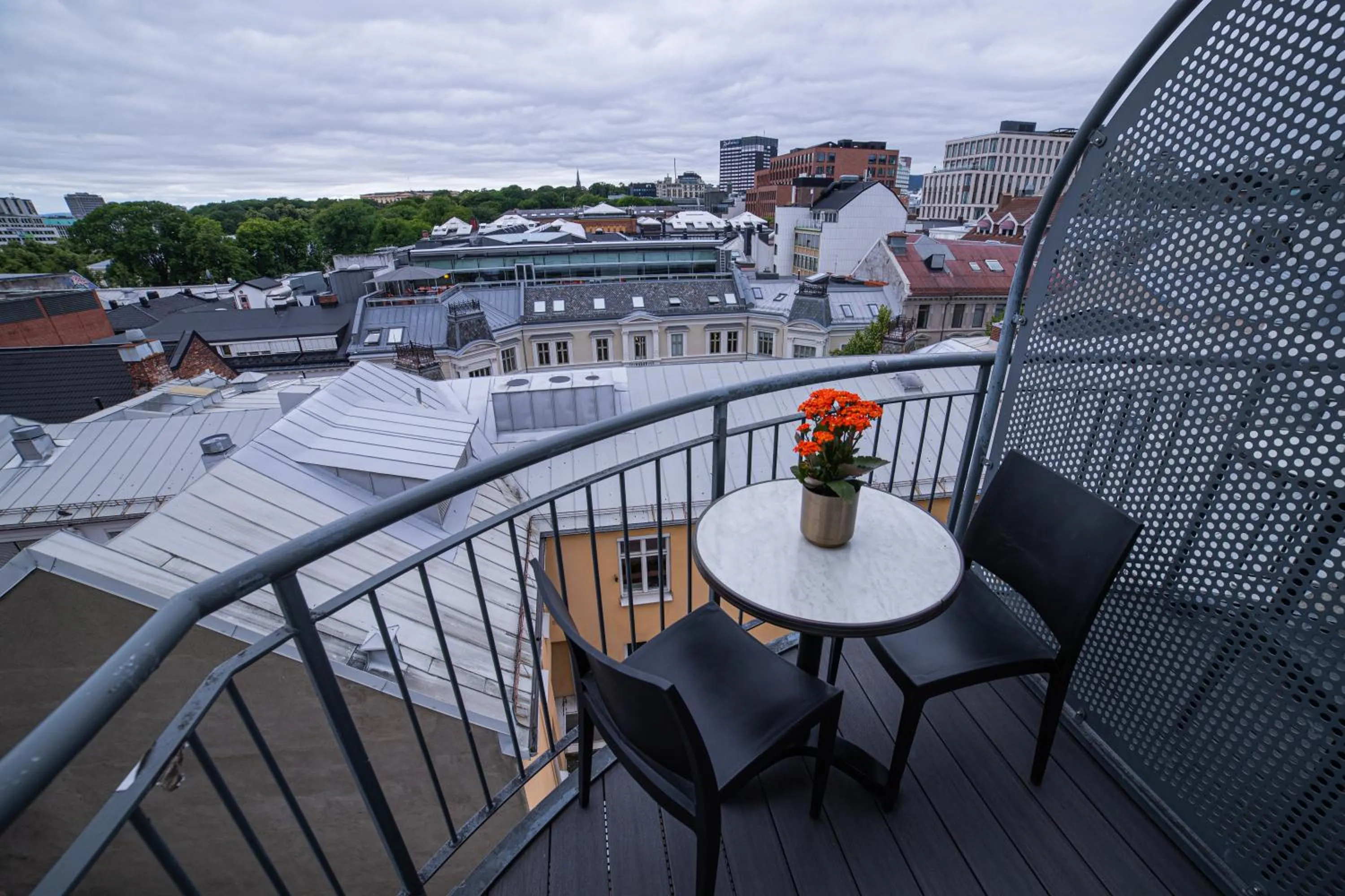 Balcony/Terrace in Hotel Bristol
