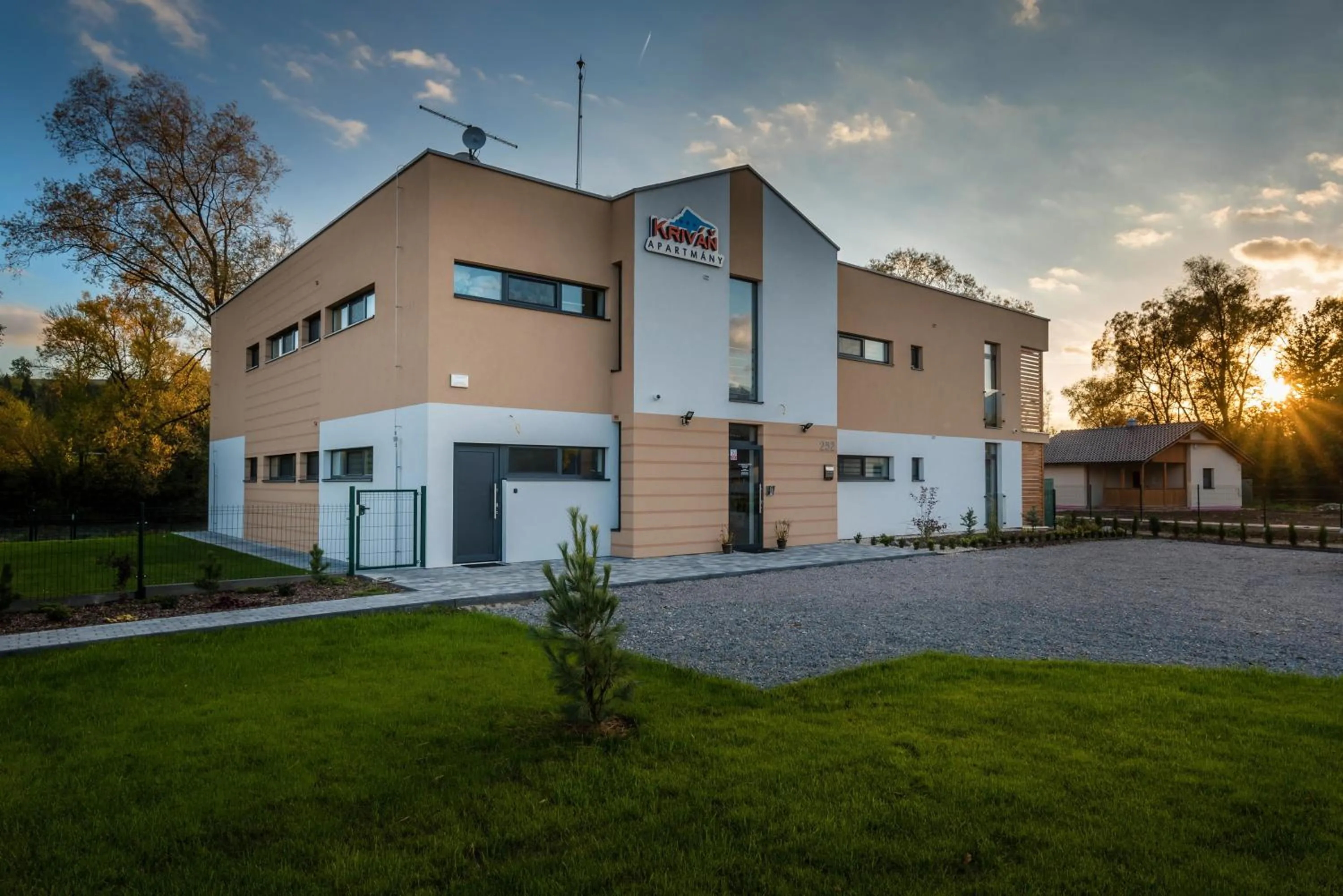 Facade/entrance in Apartmánový Dom Kriváň