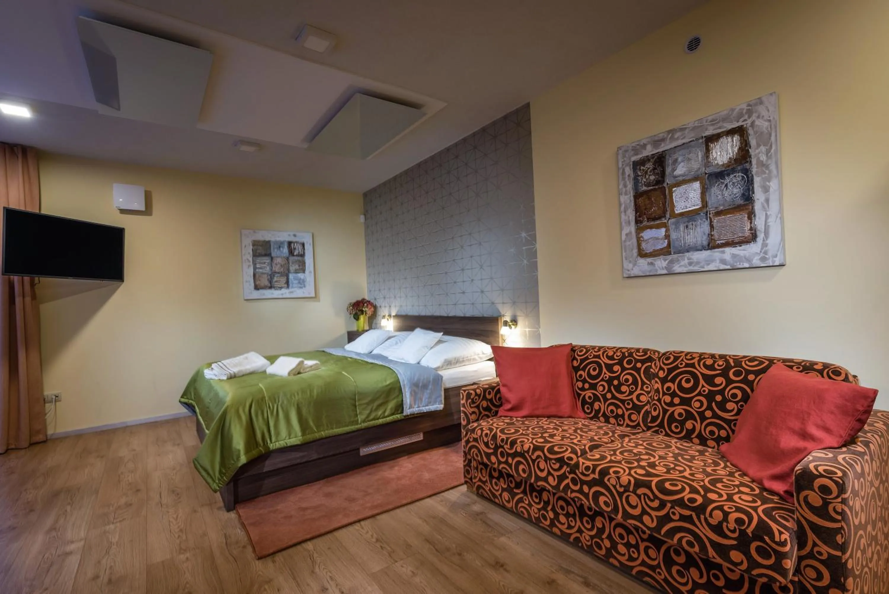 Photo of the whole room, Bed in Apartmánový Dom Kriváň