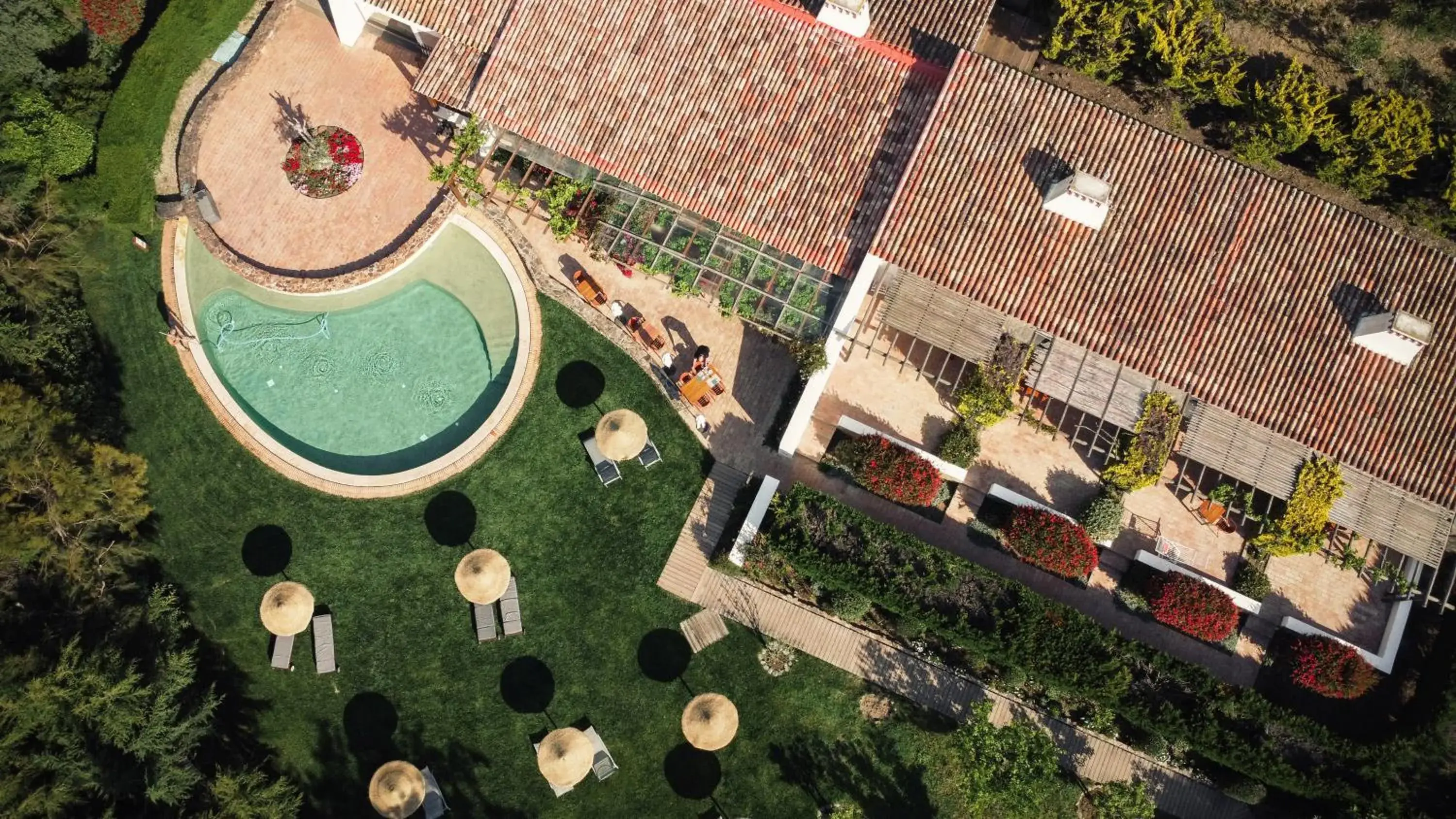 Bird's eye view in Monte Da Vilarinha Bird's eye view in Monte Da Vilarinha