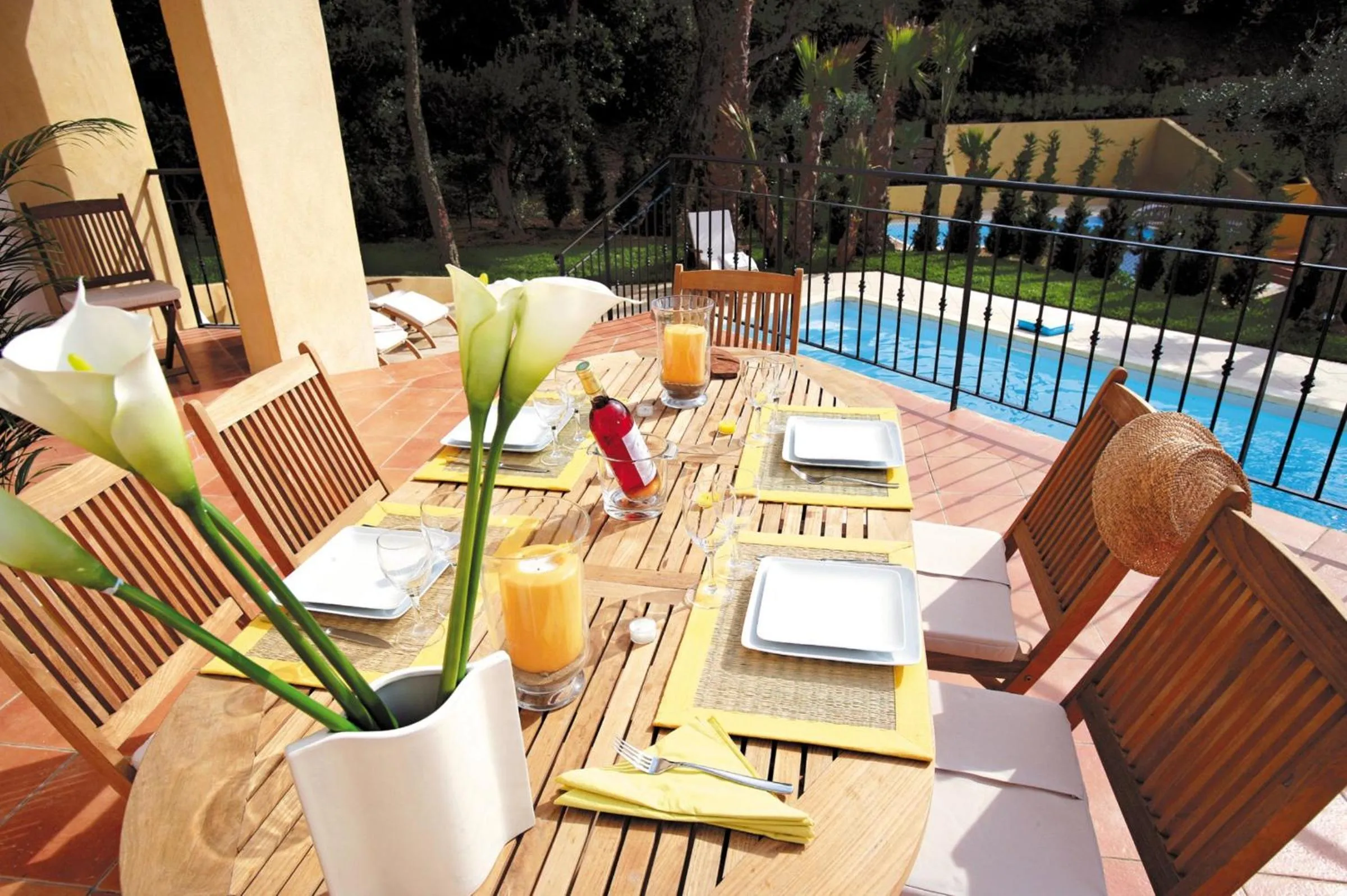 Balcony/Terrace in Lagrange Vacances Carré Beauchêne