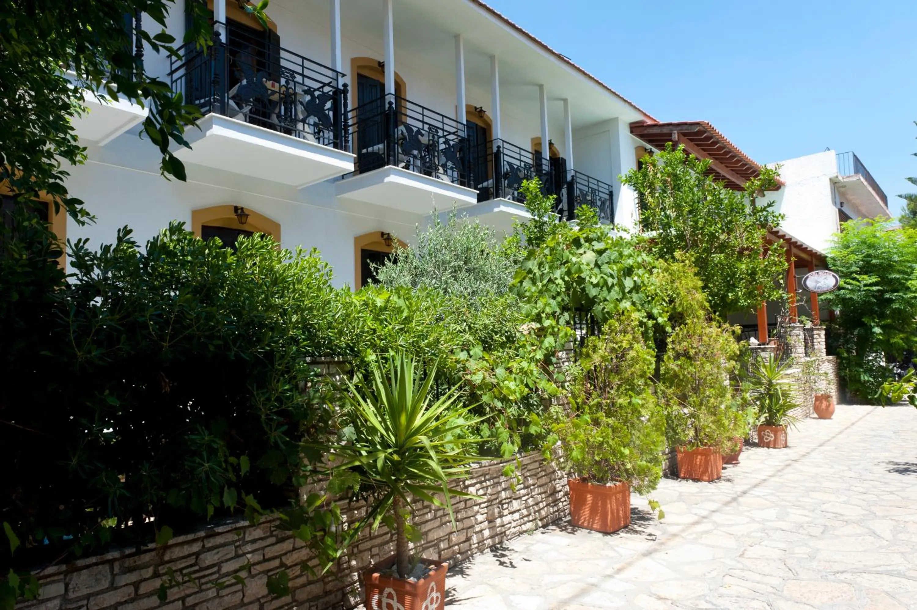 Facade/entrance in Pegasus Hotel