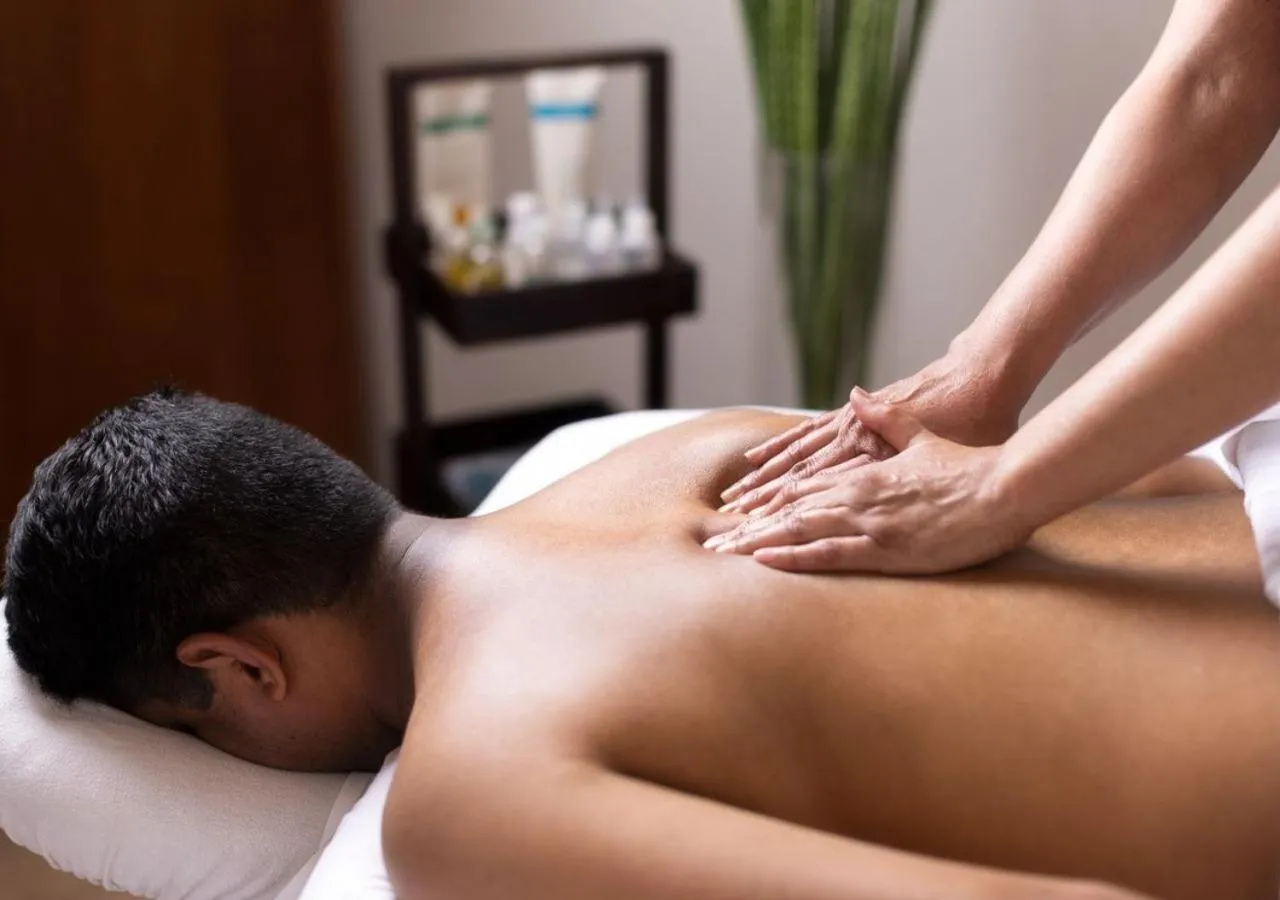 People in The Cove Lakeside Resort