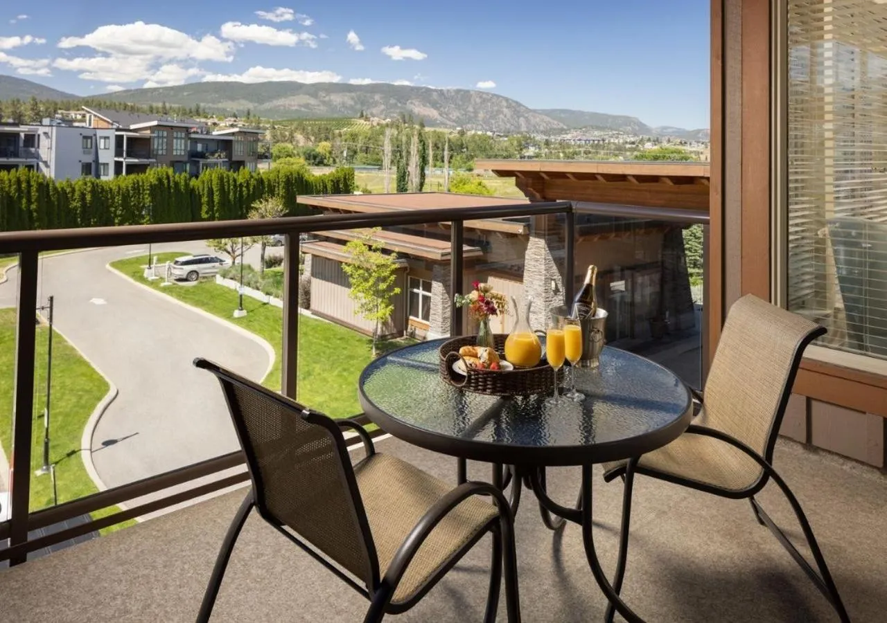 Patio in The Cove Lakeside Resort