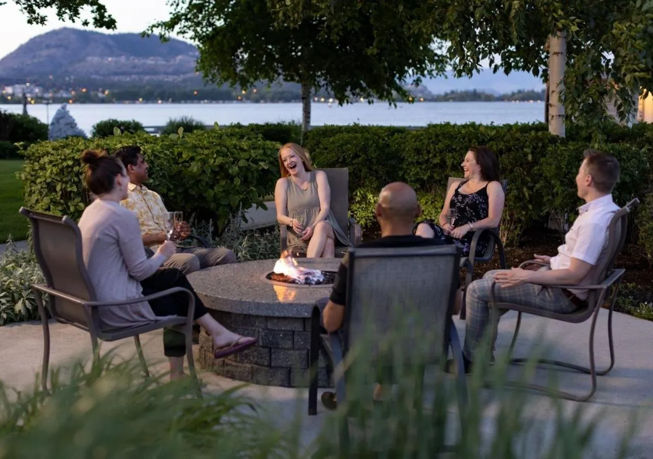 Patio in The Cove Lakeside Resort
