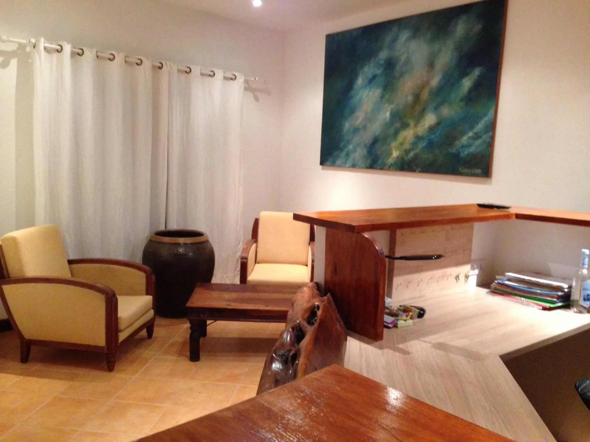 Lobby or reception in Hotel Les Hauts de Porto-Vecchio