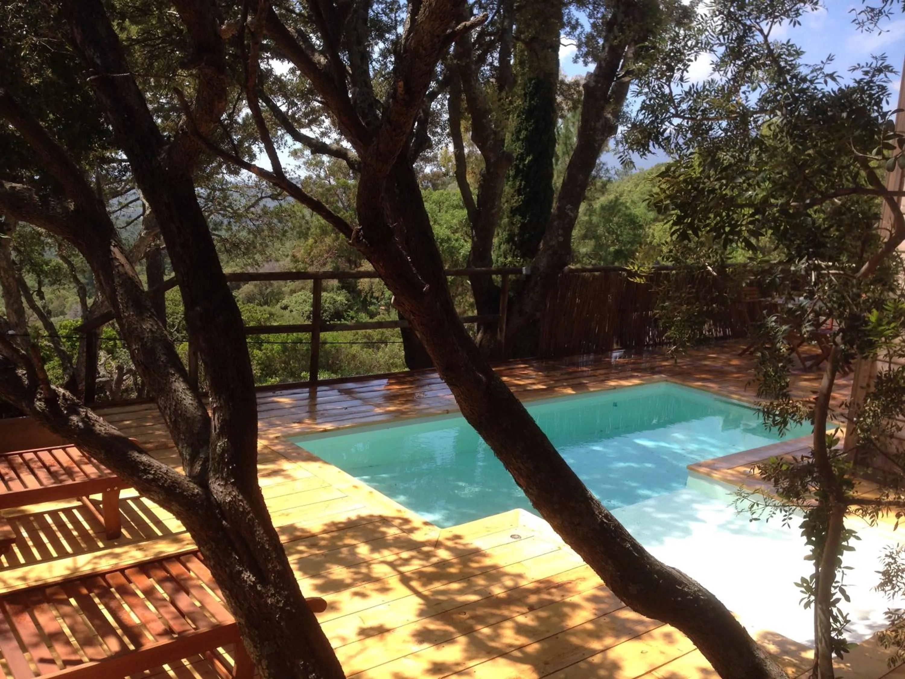Pool view in Hotel Les Hauts de Porto-Vecchio