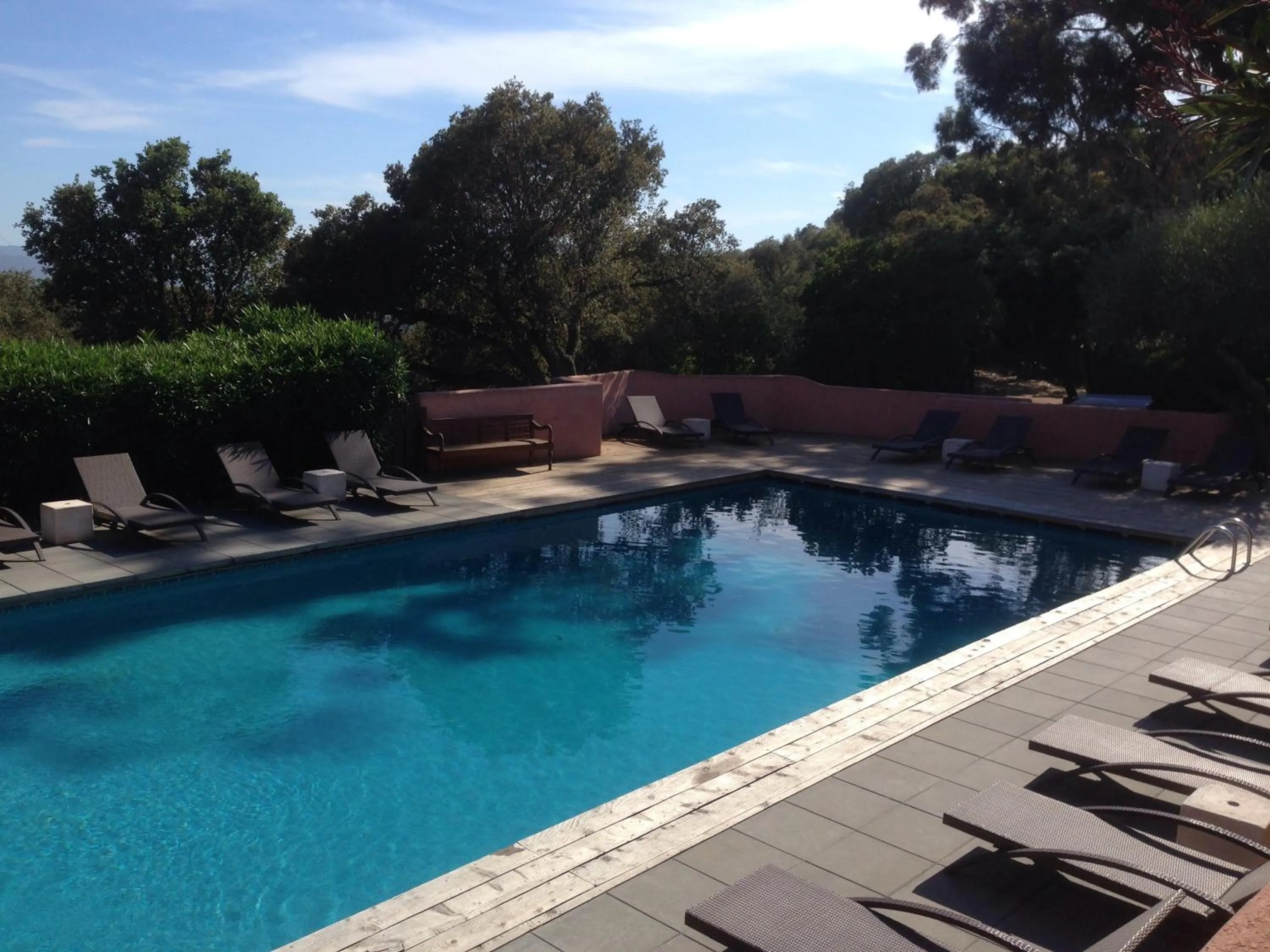 Pool view in Hotel Les Hauts de Porto-Vecchio