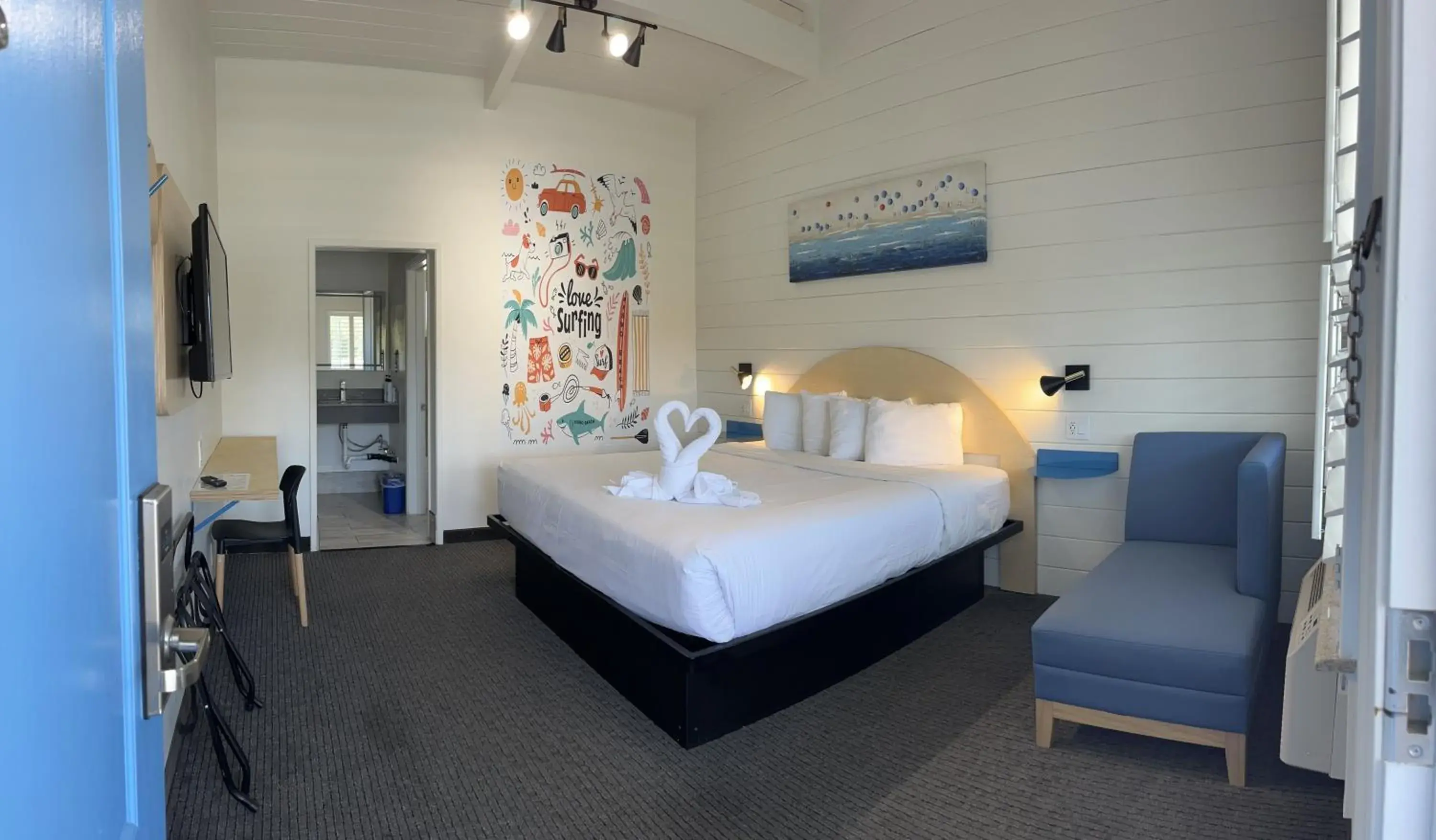 Photo of the whole room, Bed in Ocean Palms Motel Photo of the whole room, Bed in Ocean Palms Motel