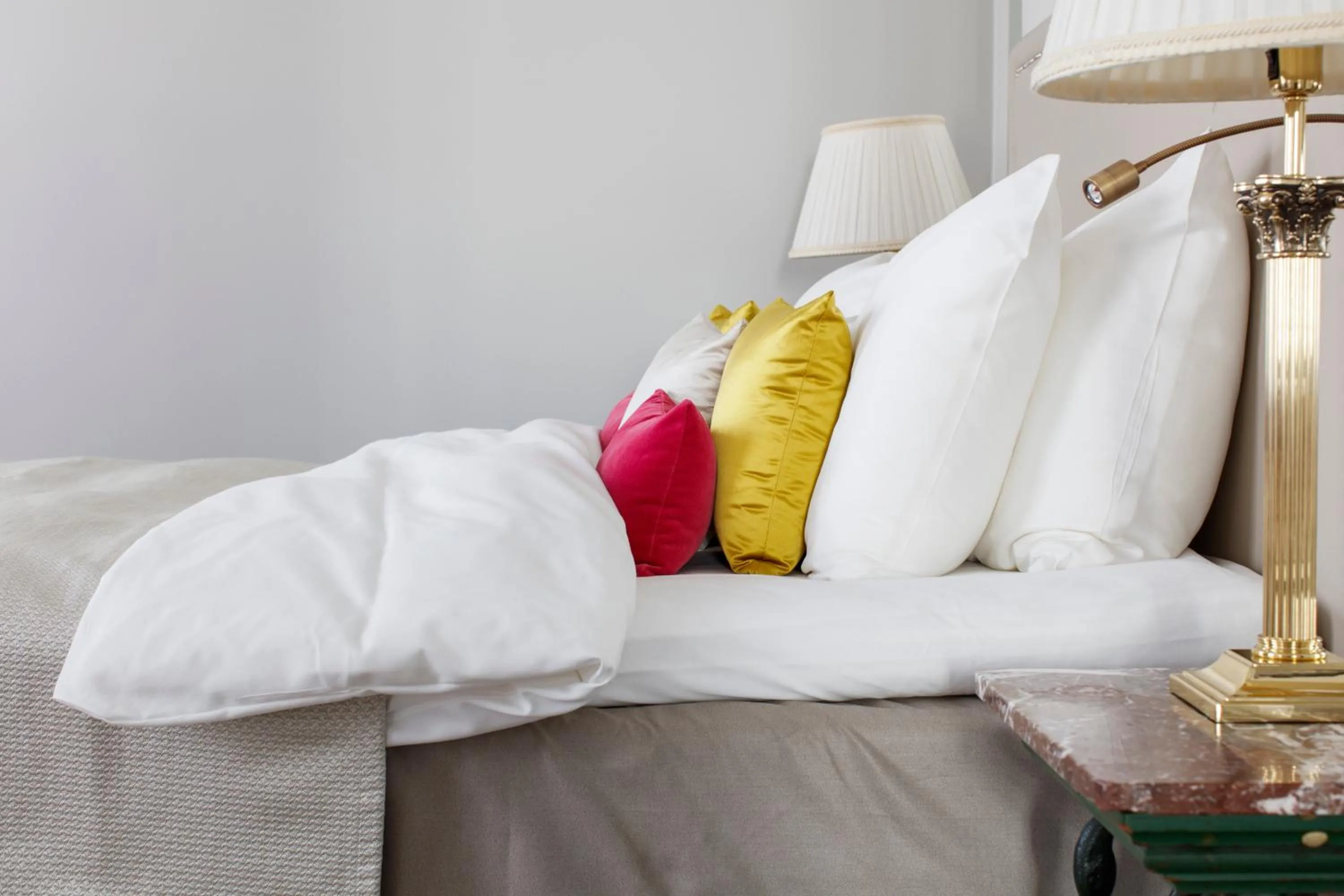 Bed in Grand Hotel Oslo