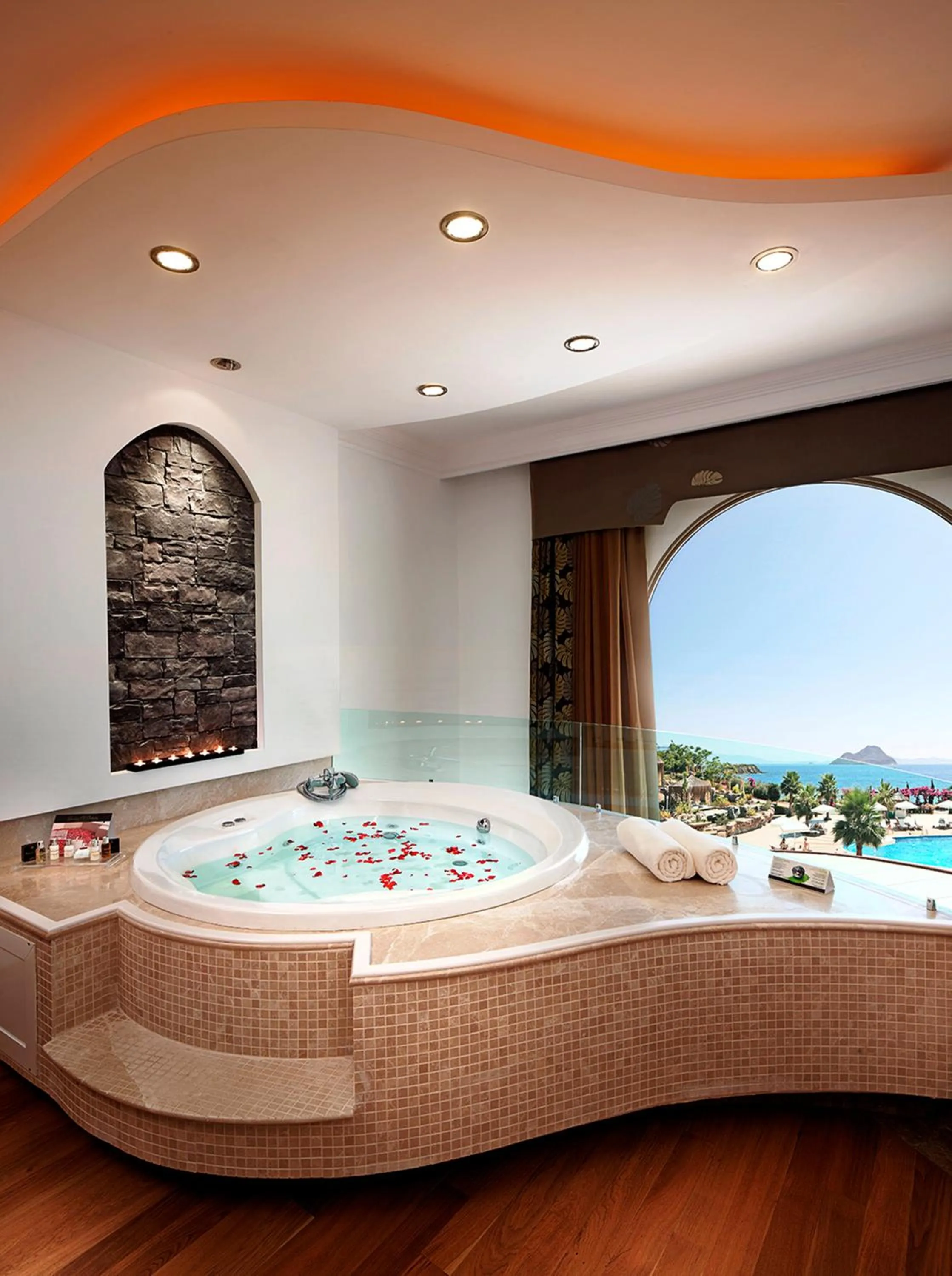 Bed in Sianji Well-Being Resort