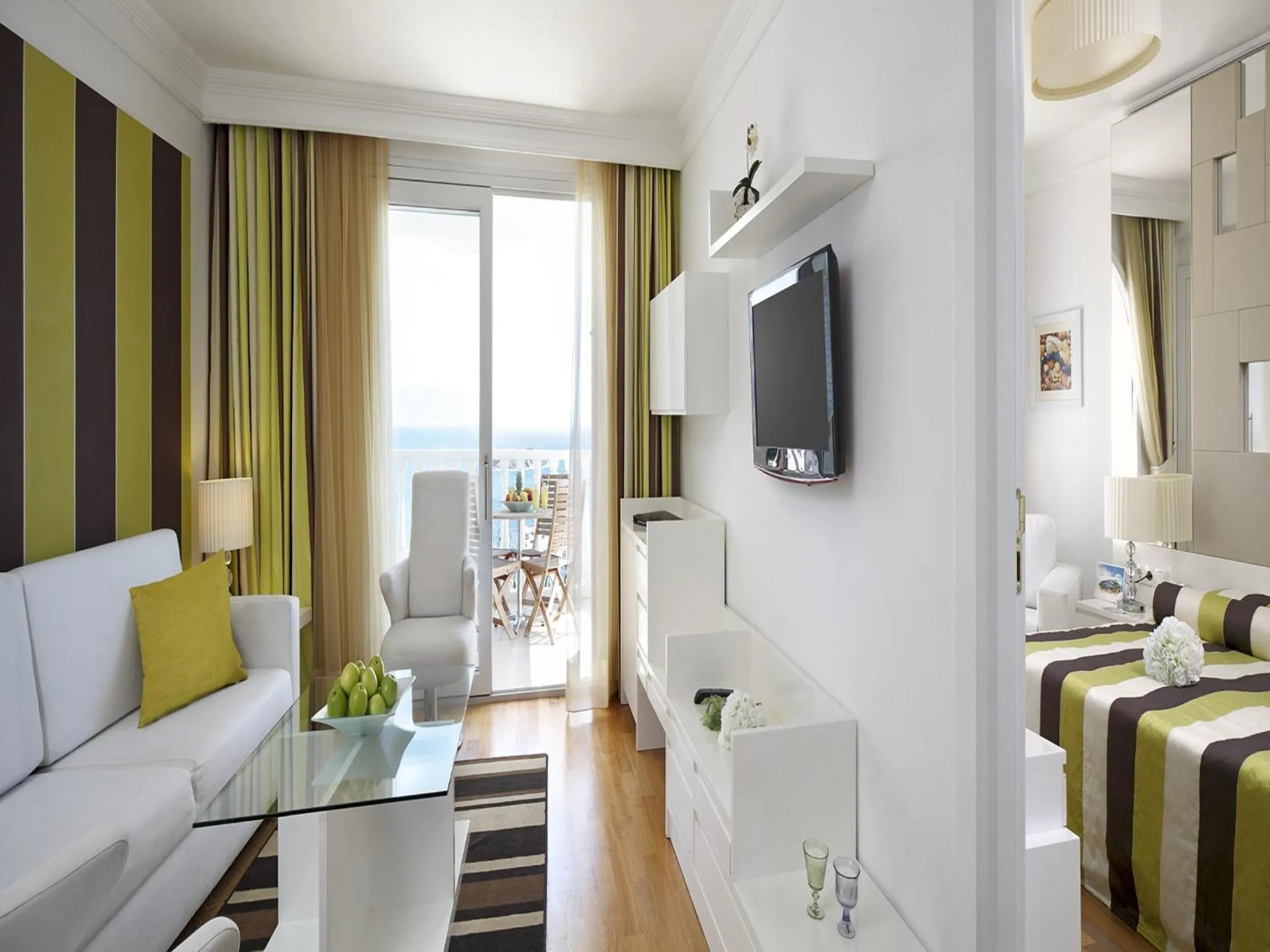 Living room, Bed in Sianji Well-Being Resort