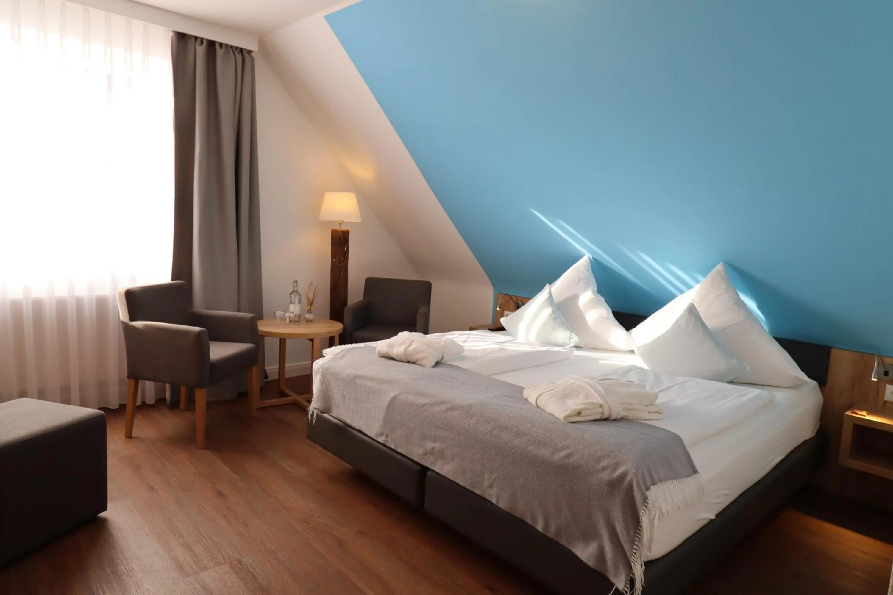 Photo of the whole room, Bed in Hotel Das kleine Glück - Adults Only