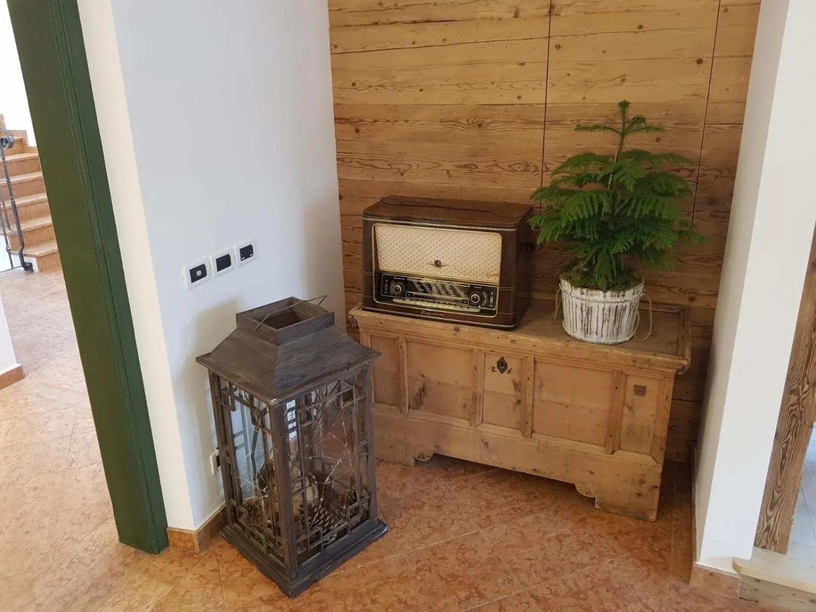 Lobby or reception in Ciasa Verena