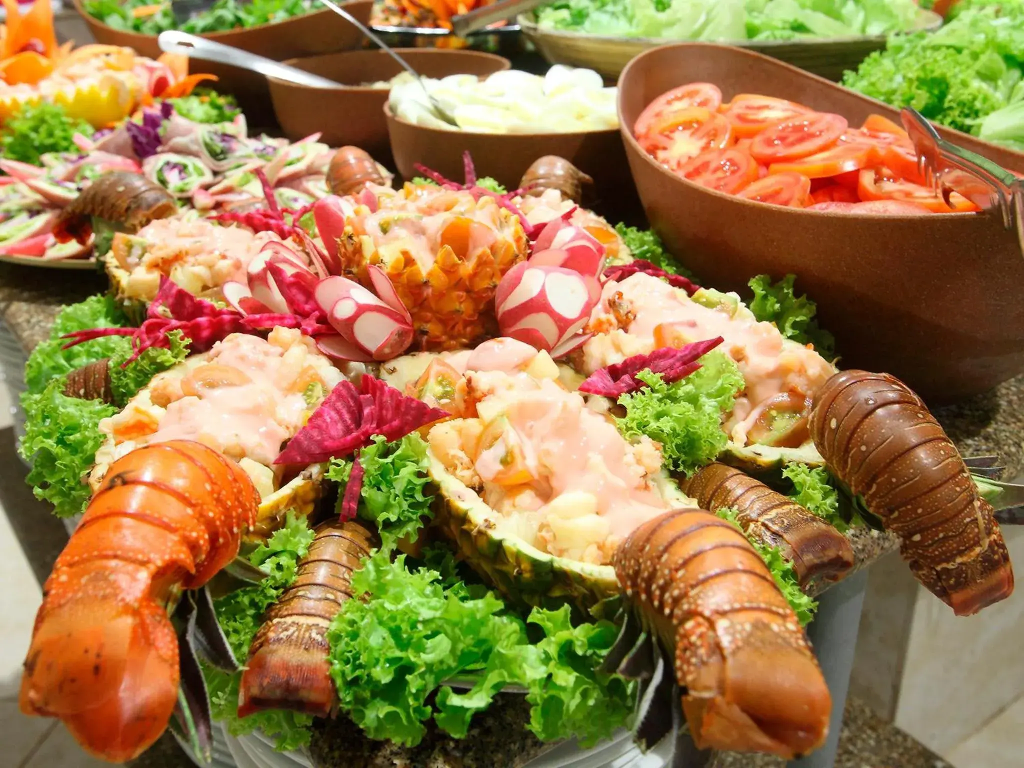 Food and drinks in Serrambi Resort Food and drinks in Serrambi Resort