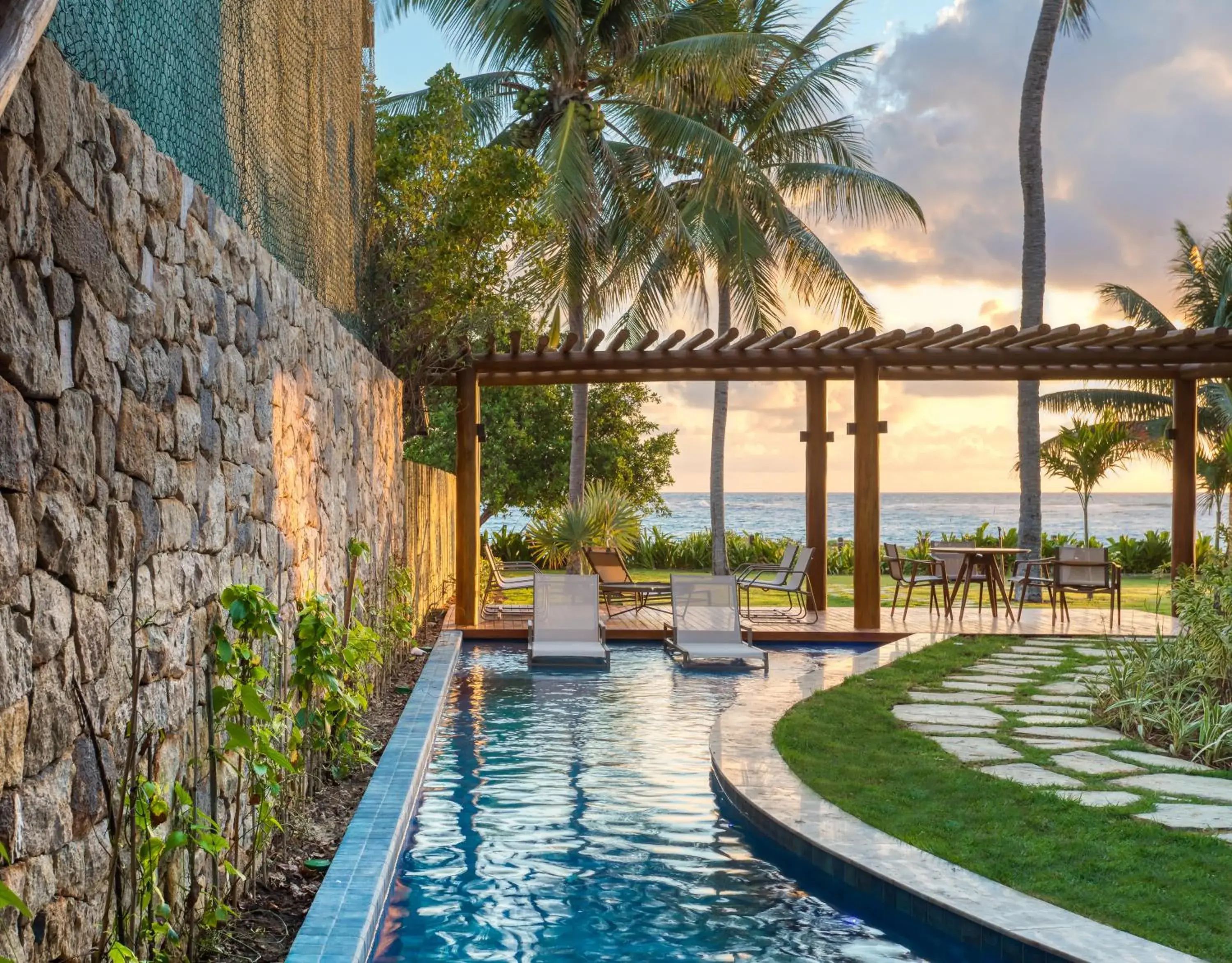 Swimming pool in Serrambi Resort Swimming pool in Serrambi Resort