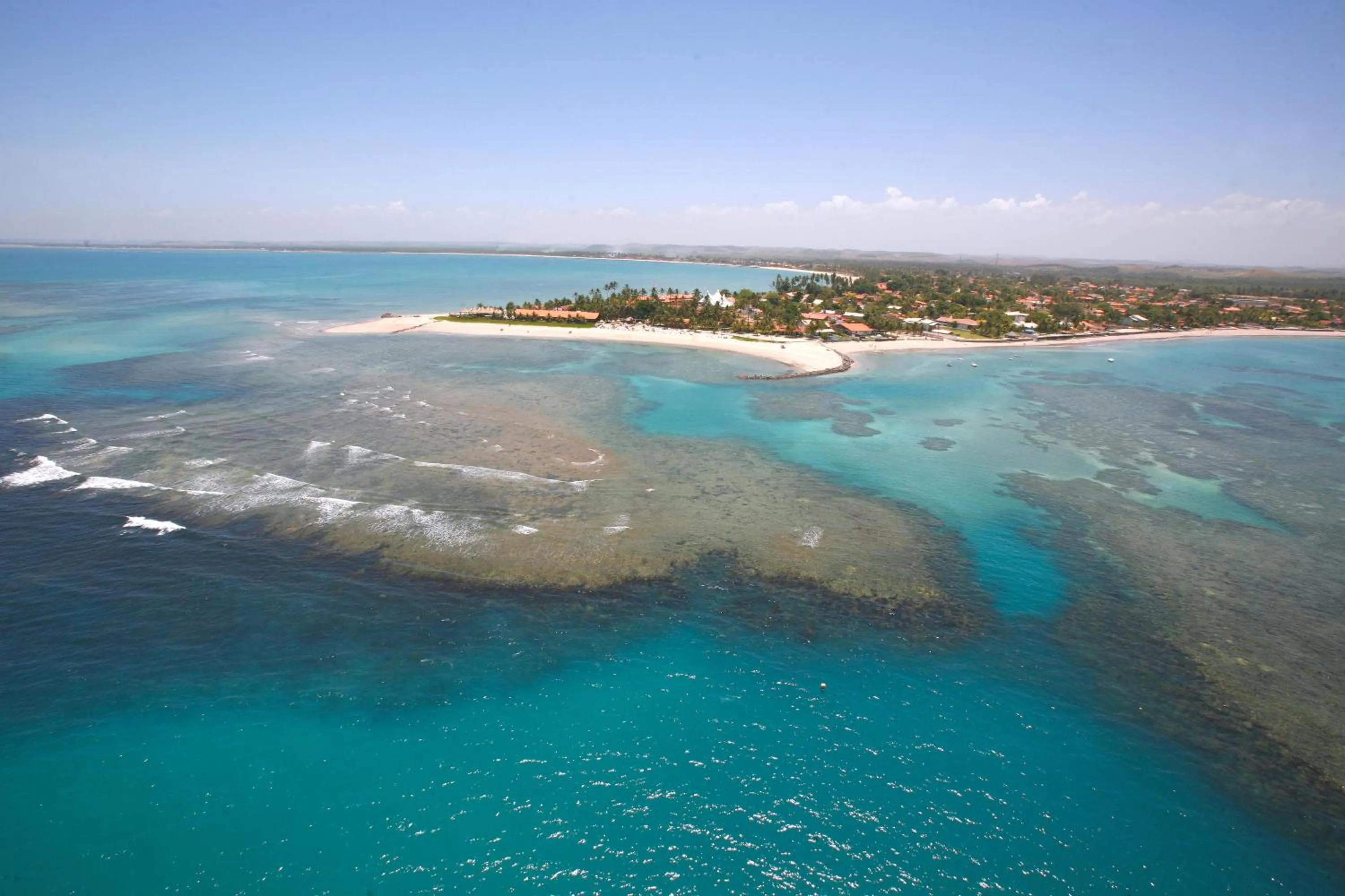 Bird's eye view in Serrambi Resort
