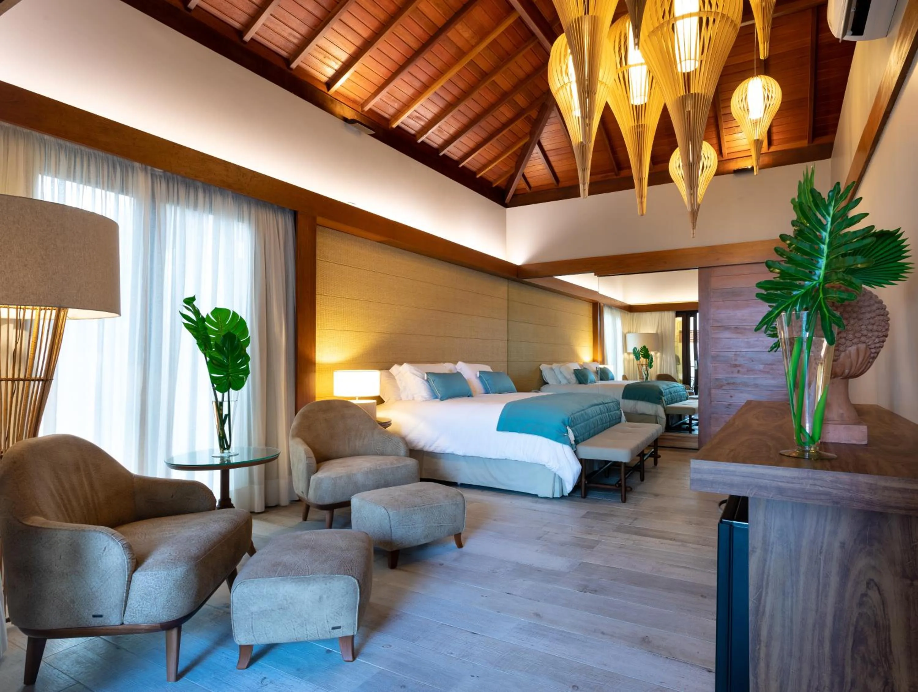 Photo of the whole room, Bed in Serrambi Resort