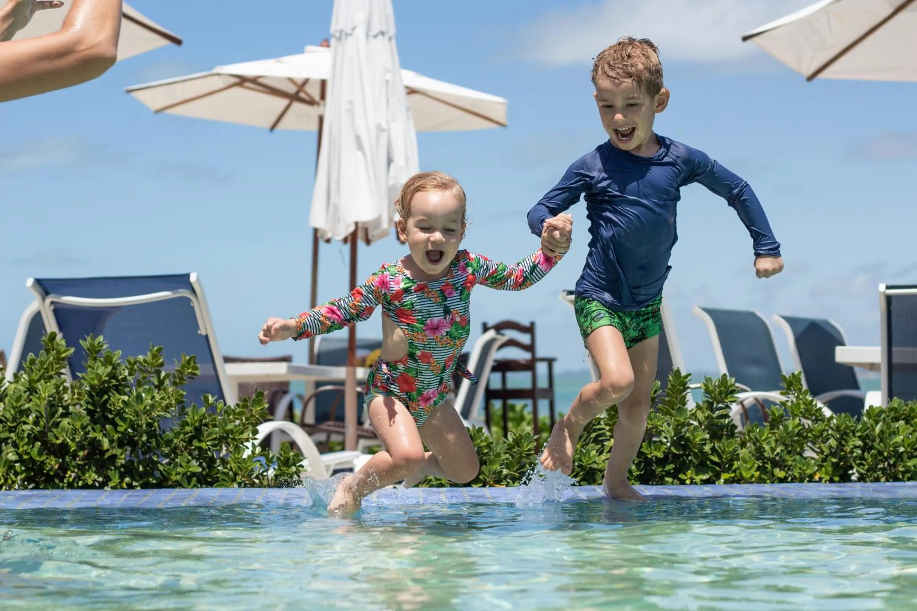 People in Serrambi Resort